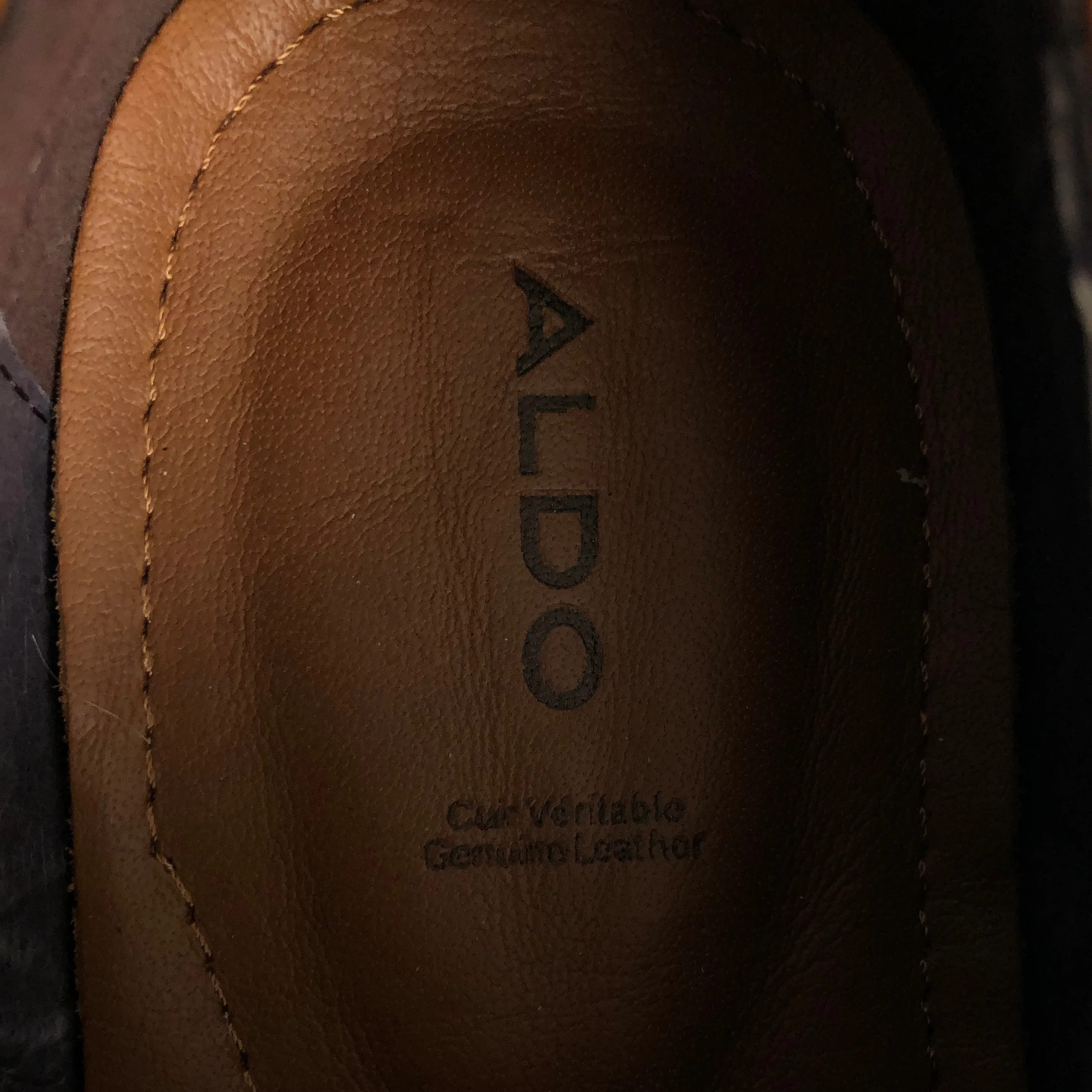 Men's Brown Leather Dress Shoes image indicator(6)