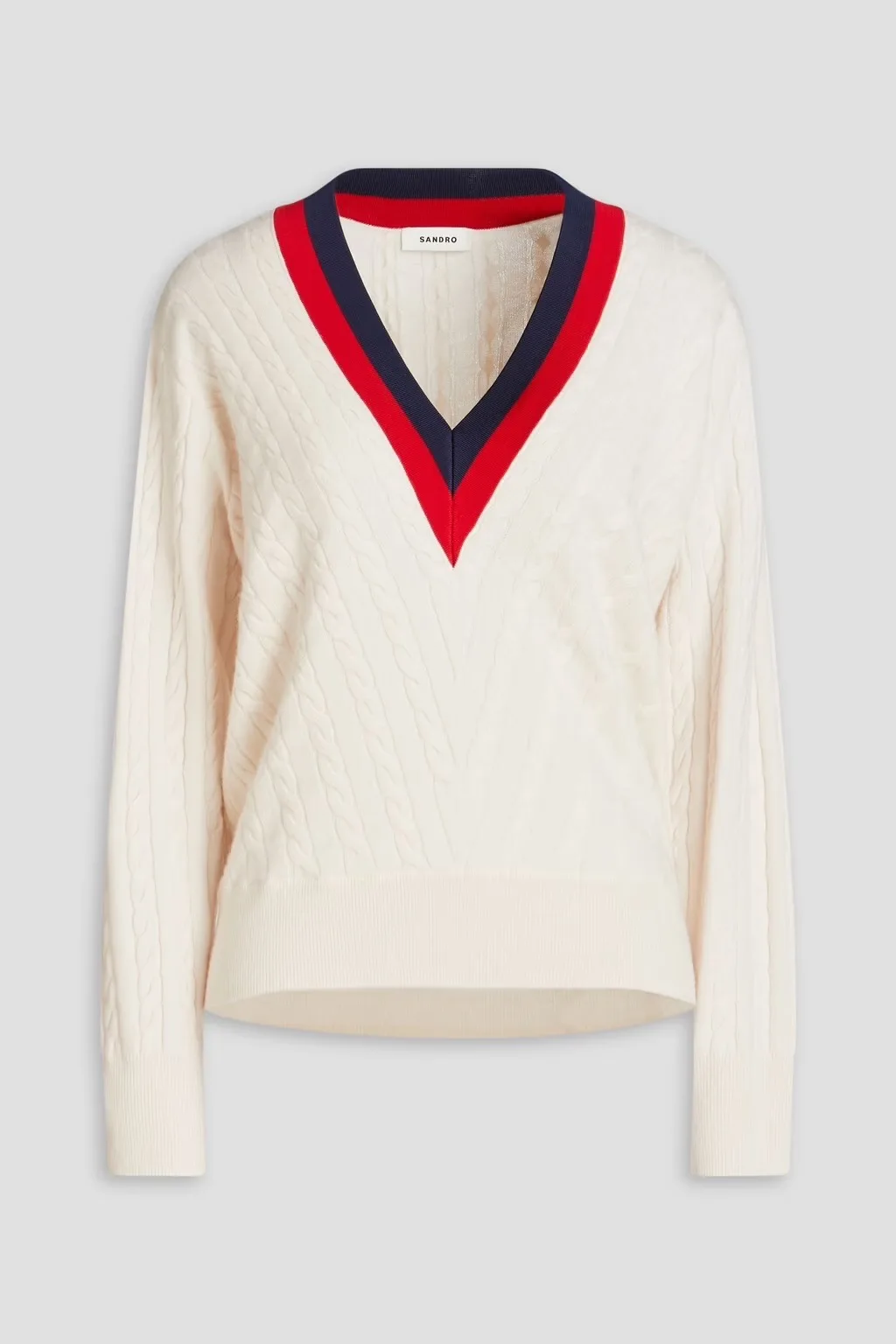 Sandro Paris Cable Knit Sweater image indicator(3)