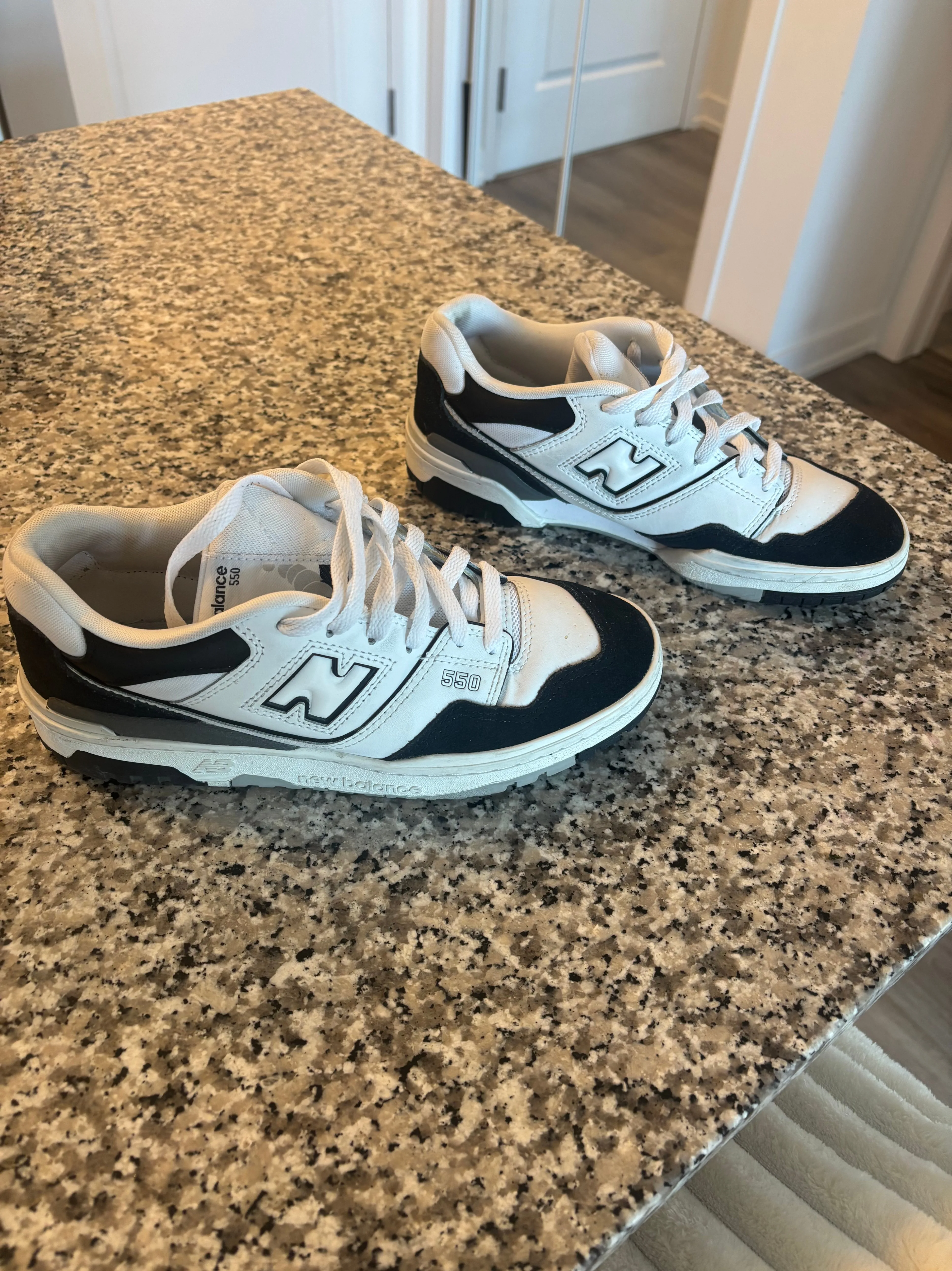 New Balance 550 GS “White/Black Rain Cloud” — US 7 image indicator(2)