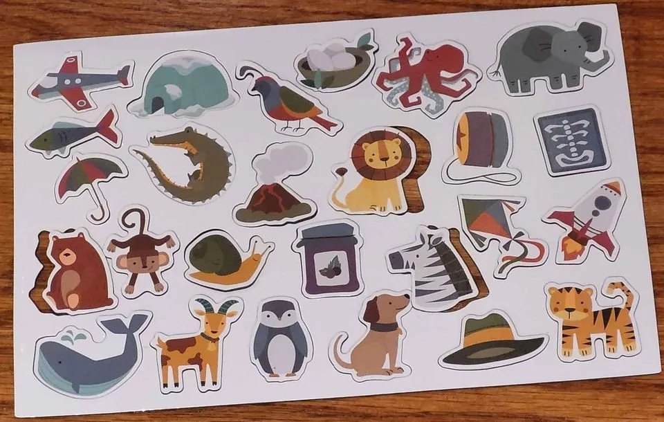 🥕 Stephen Joseph Spell & Count Magnetic board image indicator(2)