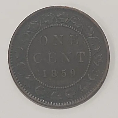 Canadian Large Cent coins