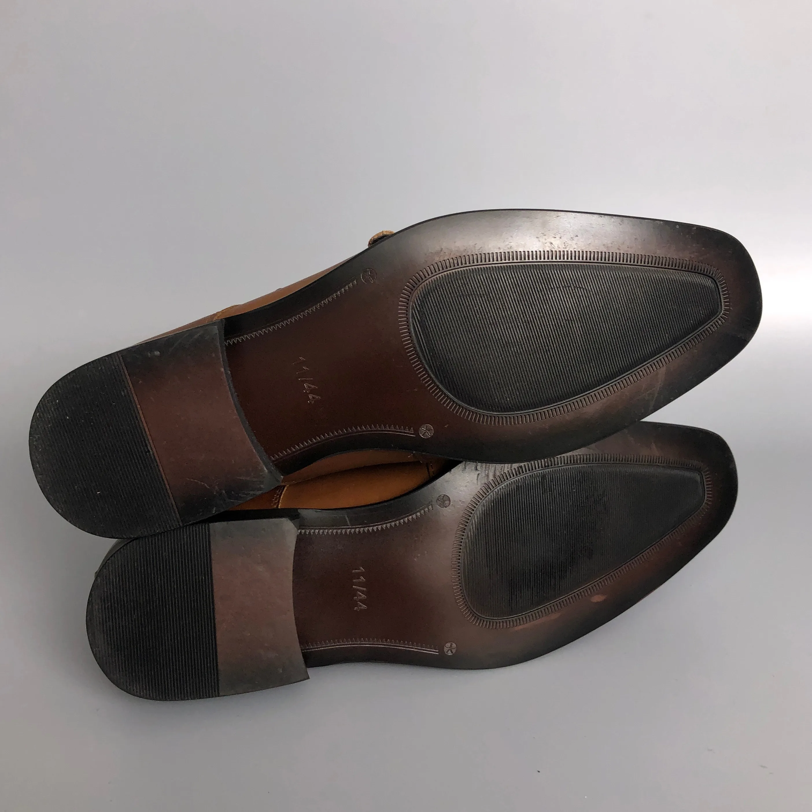 Men's Brown Leather Dress Shoes image indicator(5)