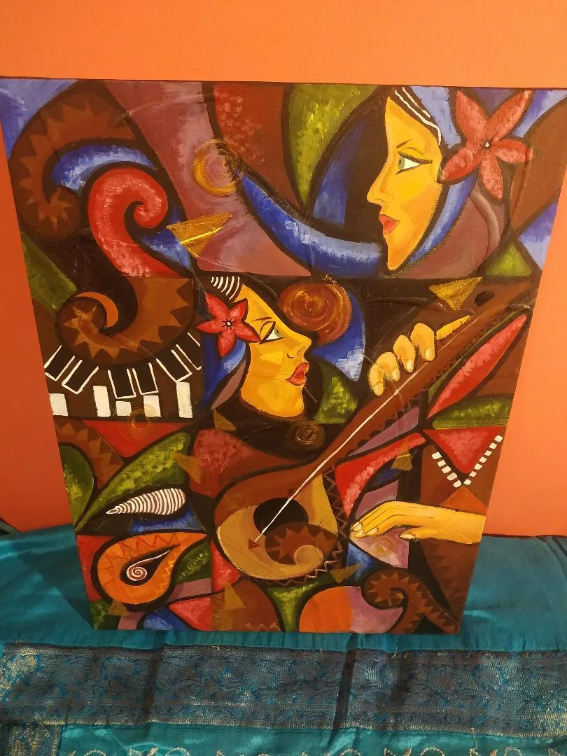 $15 off Abstract 2 Original Painting (24x18 Inches)