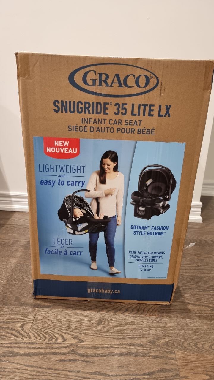 Graco SnugRide 35 Lite LX Infant Car Seat – Gotham Style - photo 4