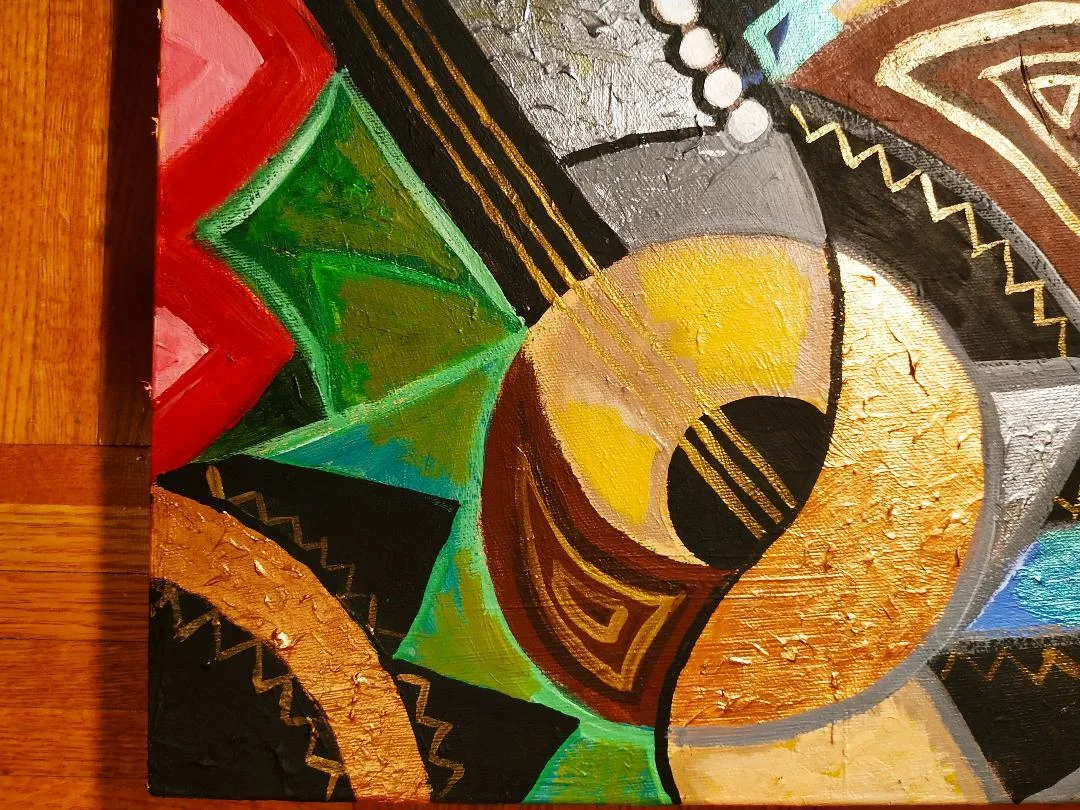 $20 off Abstract 1 Original Painting 1 (24x30 Inches) image indicator(2)