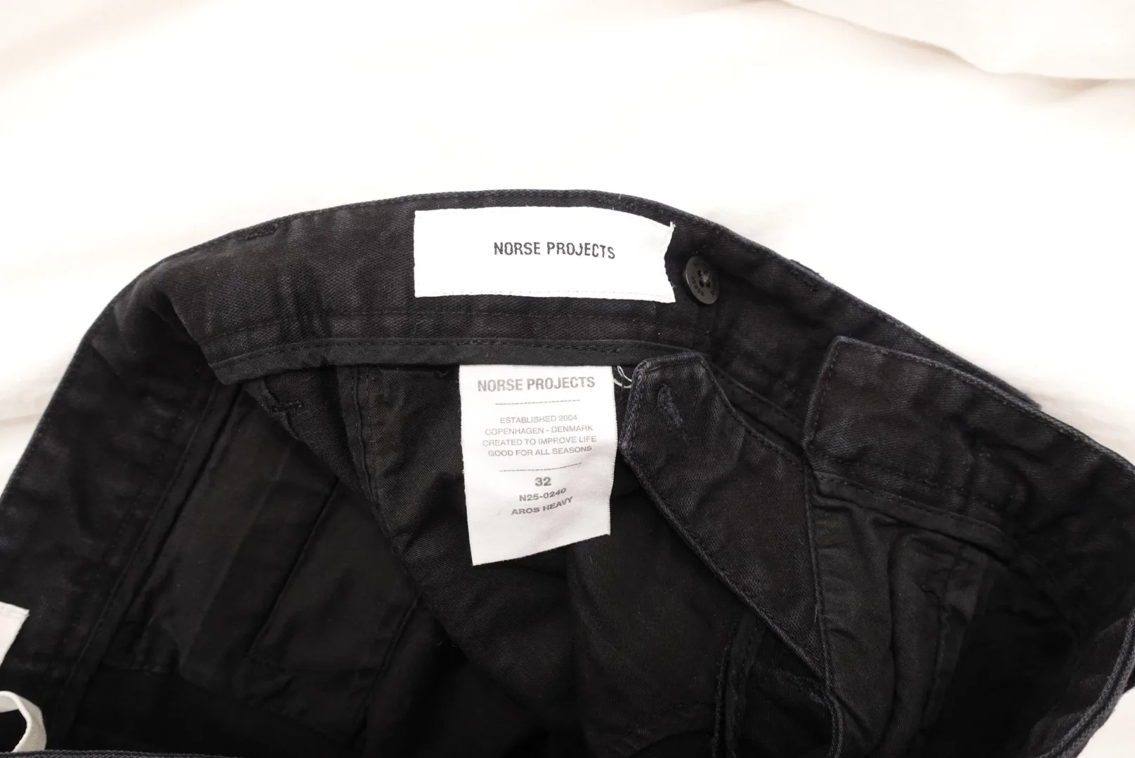 Norse Projects Aros Heavy Chino Navy Pants - 32x32 image indicator(4)