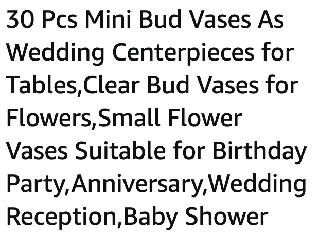 24 Pcs Mini Bud Vases - photo 3