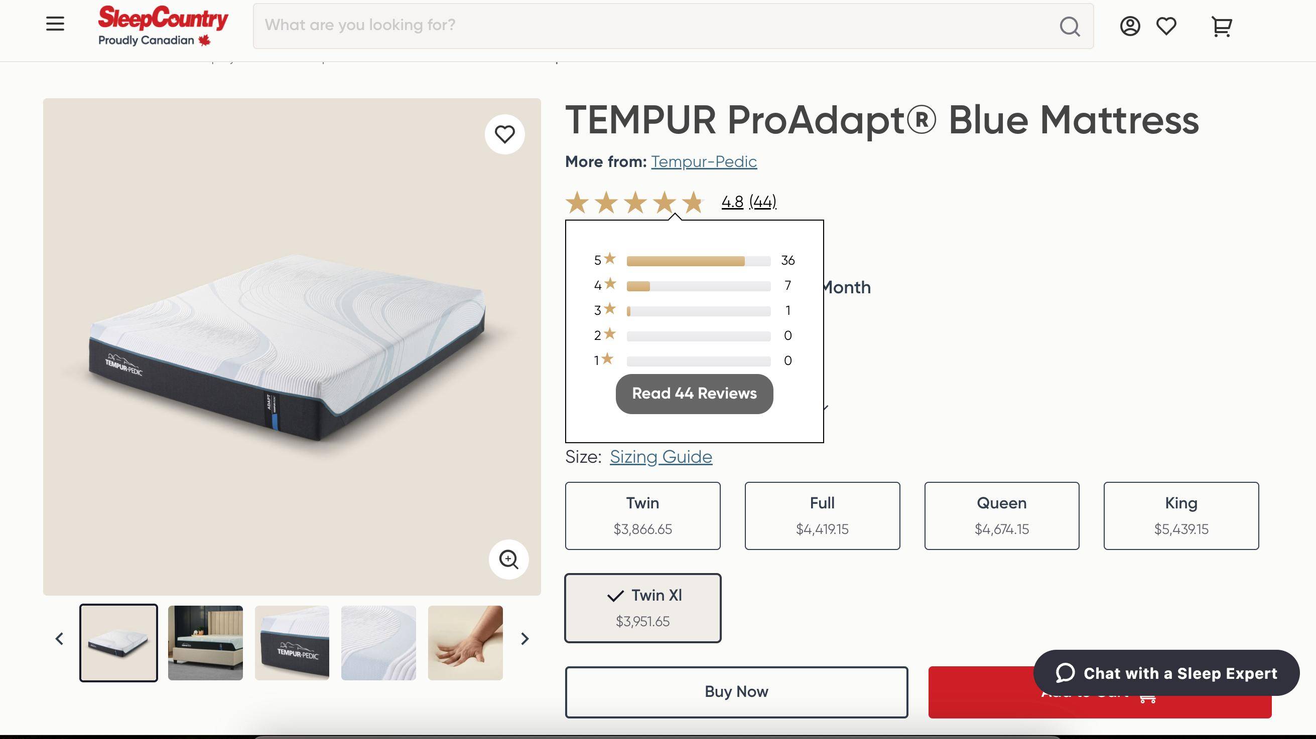 2 TEMPUR-PROAdapt Soft Hybrid Twin XL Mattresses – Like New! - photo 3