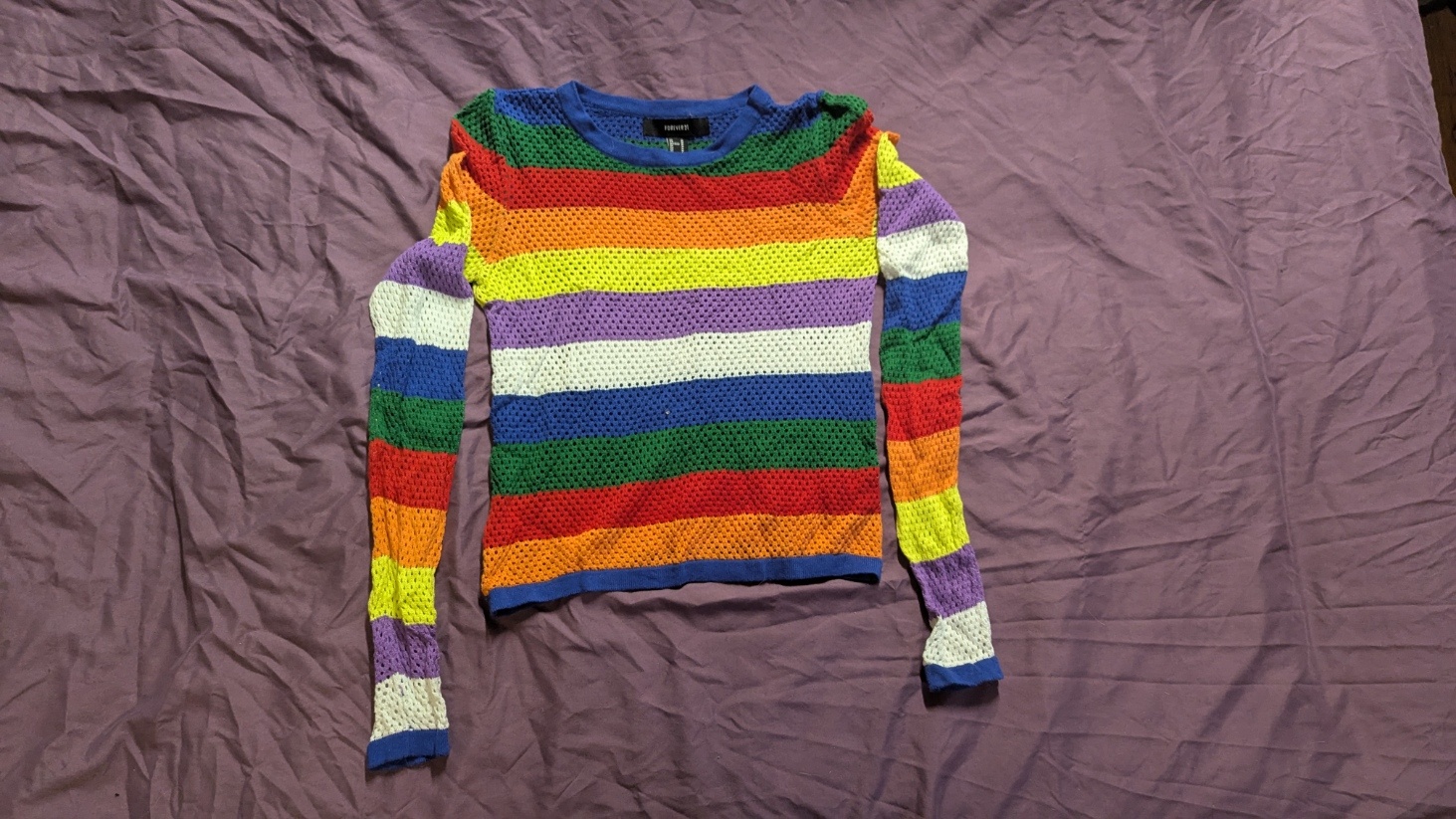 Rainbow Mesh Shirt