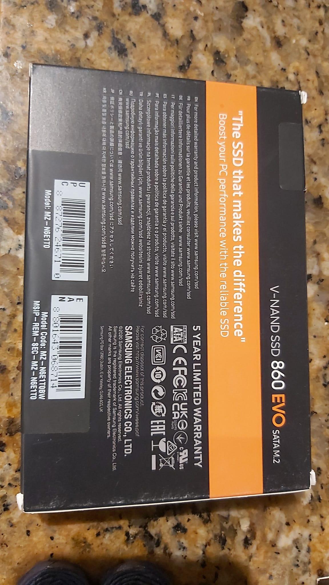 SSD Samsung 860 EVO 1 TB (V-NAND) – Open Box / Verified New - photo 3