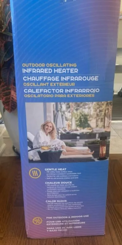 Oscillating Infrared Heater for Indoor/Outdoor image indicator(2)