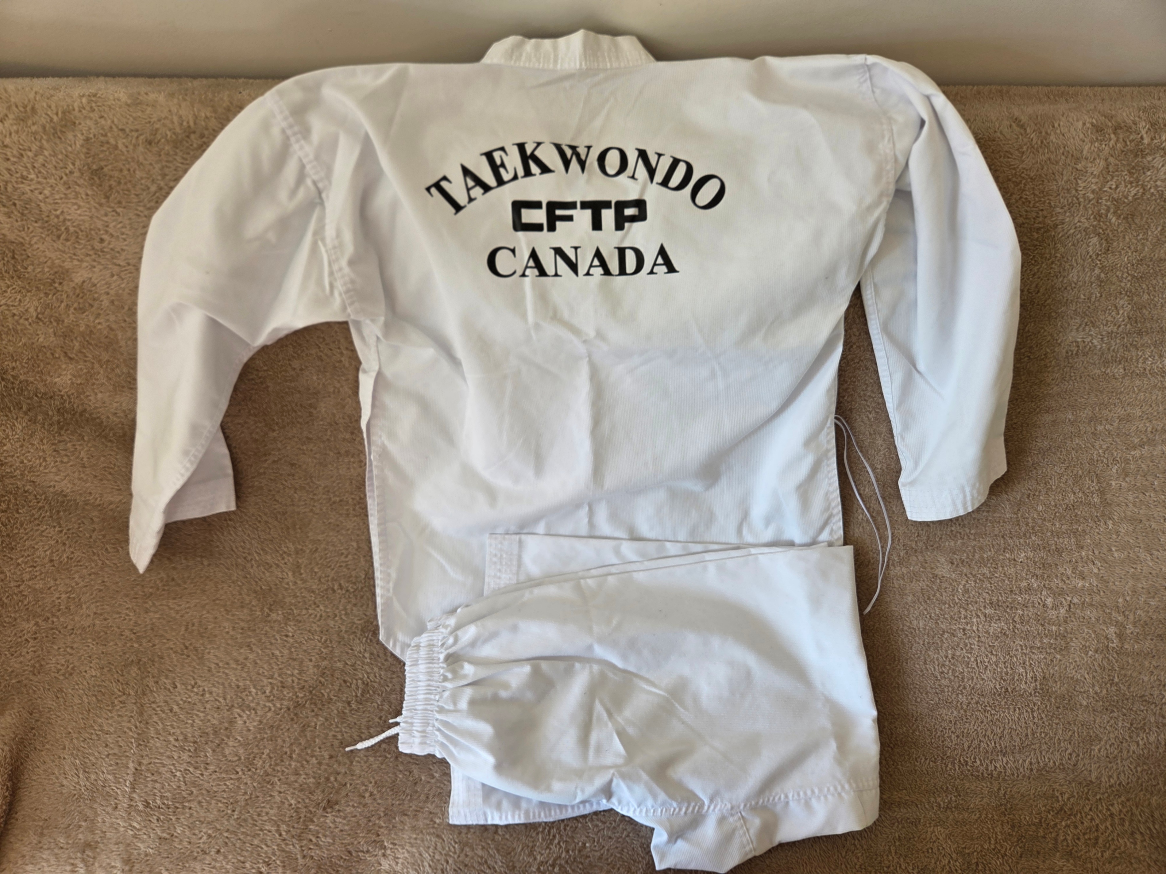 CFTP Taekwondo Uniform 3/170 w/ Belt - photo 3