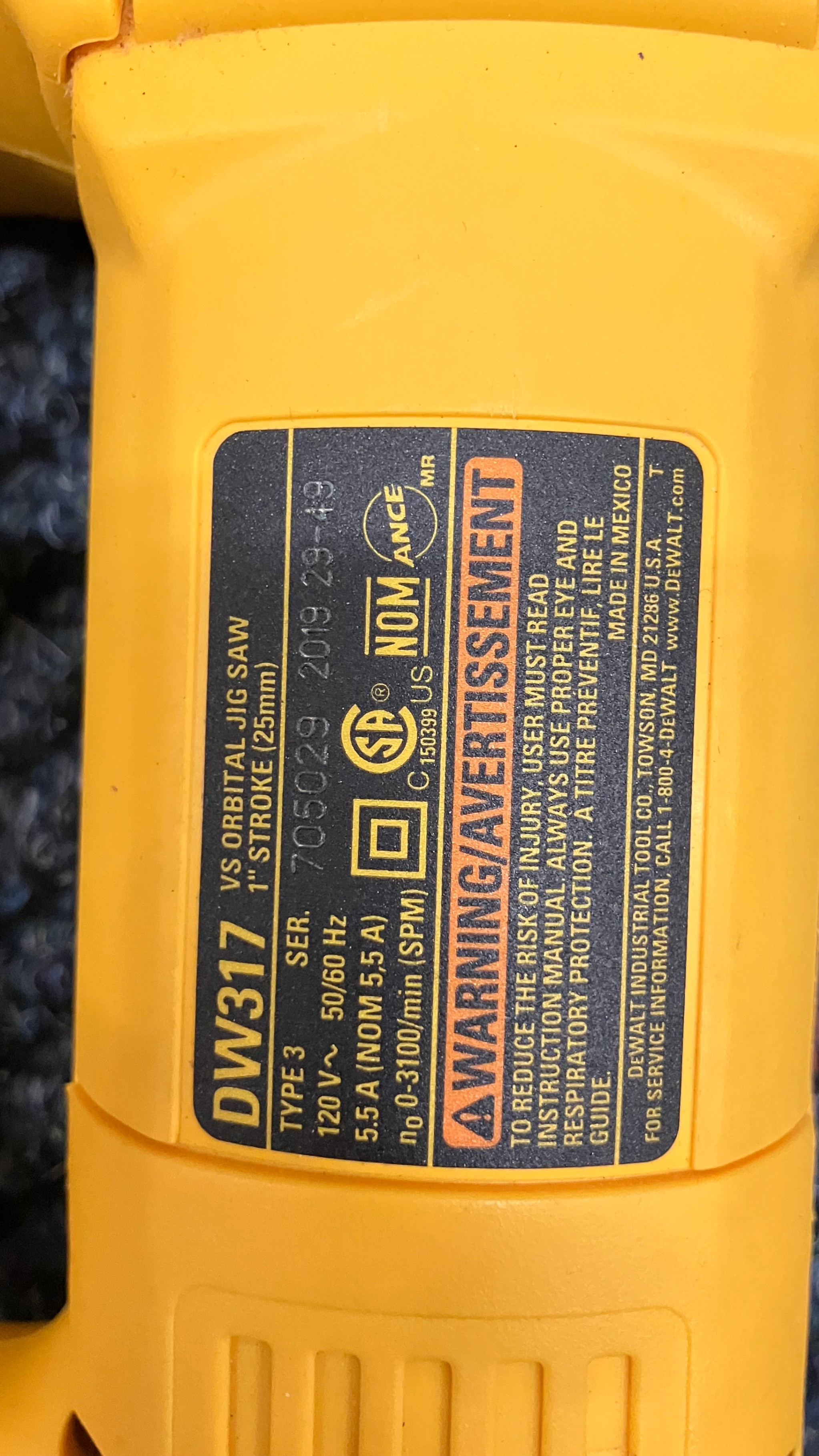 DeWalt Jigsaw (Wired) - photo 2