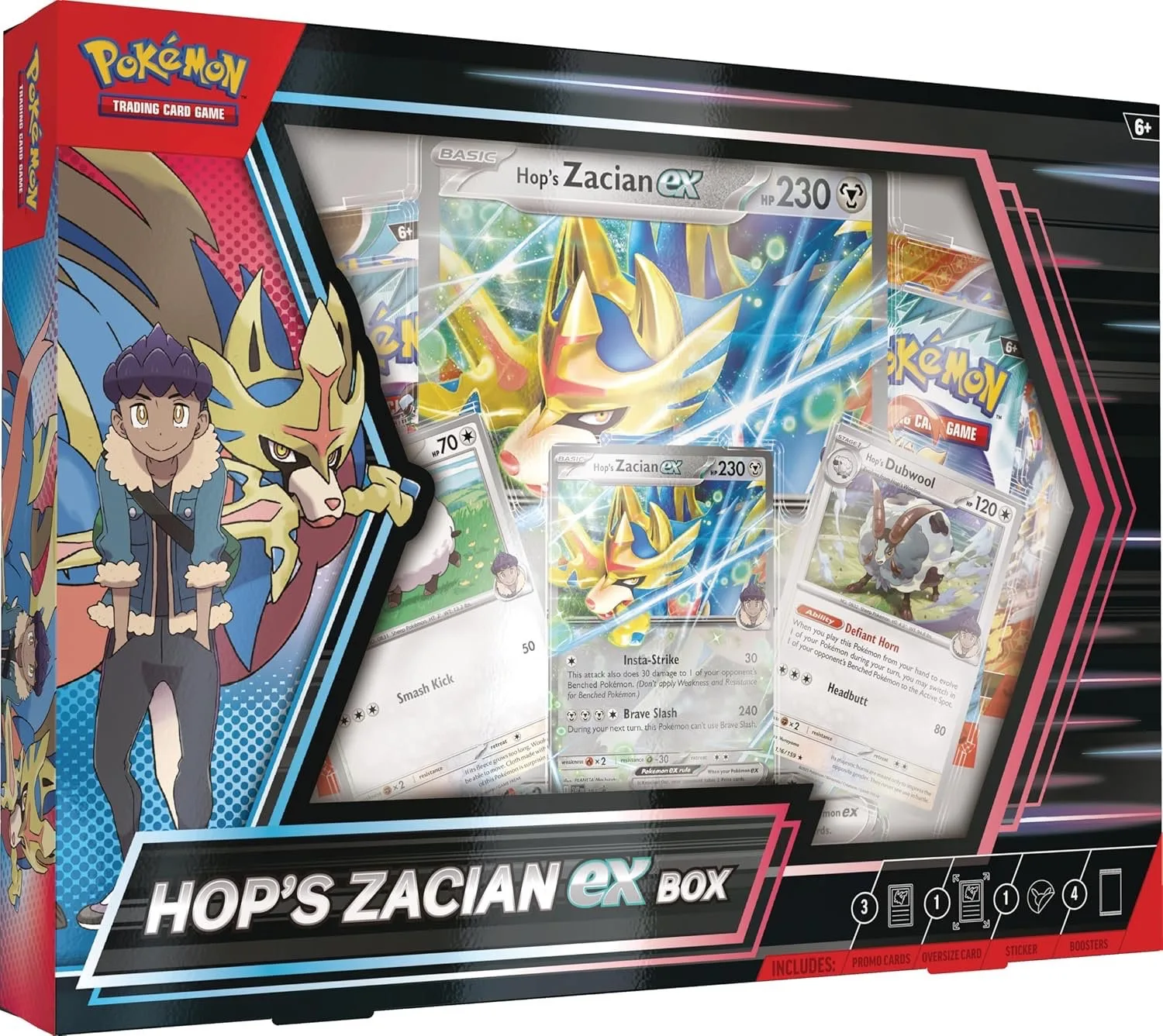 Pokémon TCG Hop’s Zacian ex Box | Sealed & Brand New thumbnail