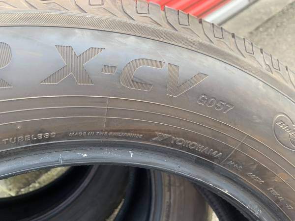 SET of 265/60/20 M+S 112H Yokohama Geolandar X-CV GO57 90% tread - photo 5