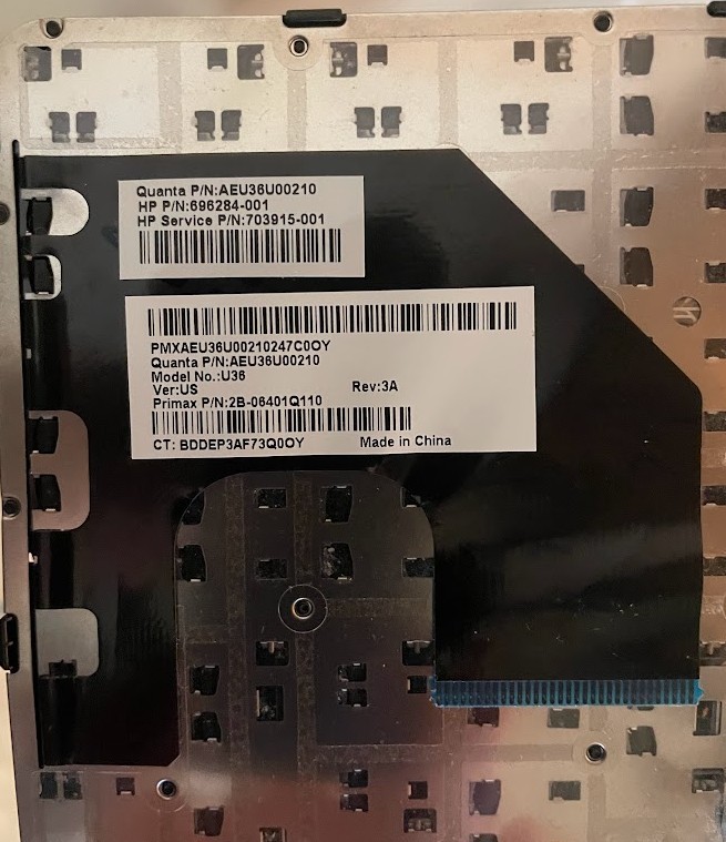 HP Laptop Keyboard Replacement – Genuine Part - photo 2