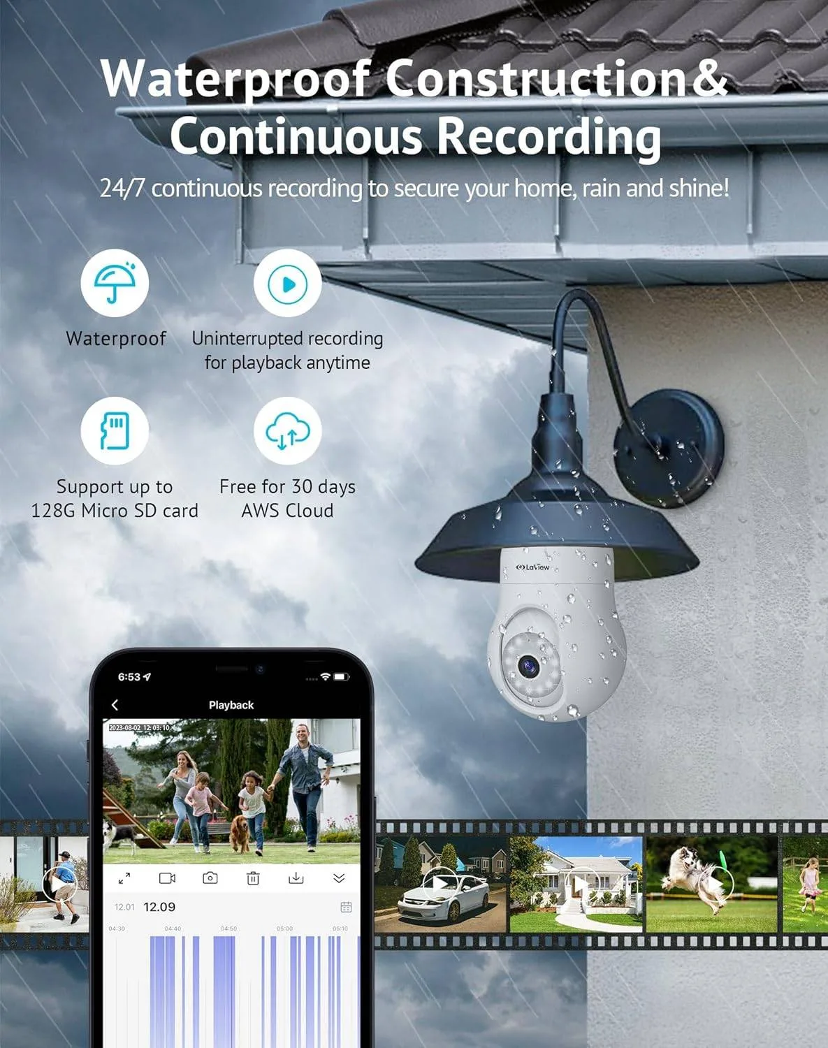 [BRAND NEW] LaView 4MP Bulb Security Camera image indicator(3)