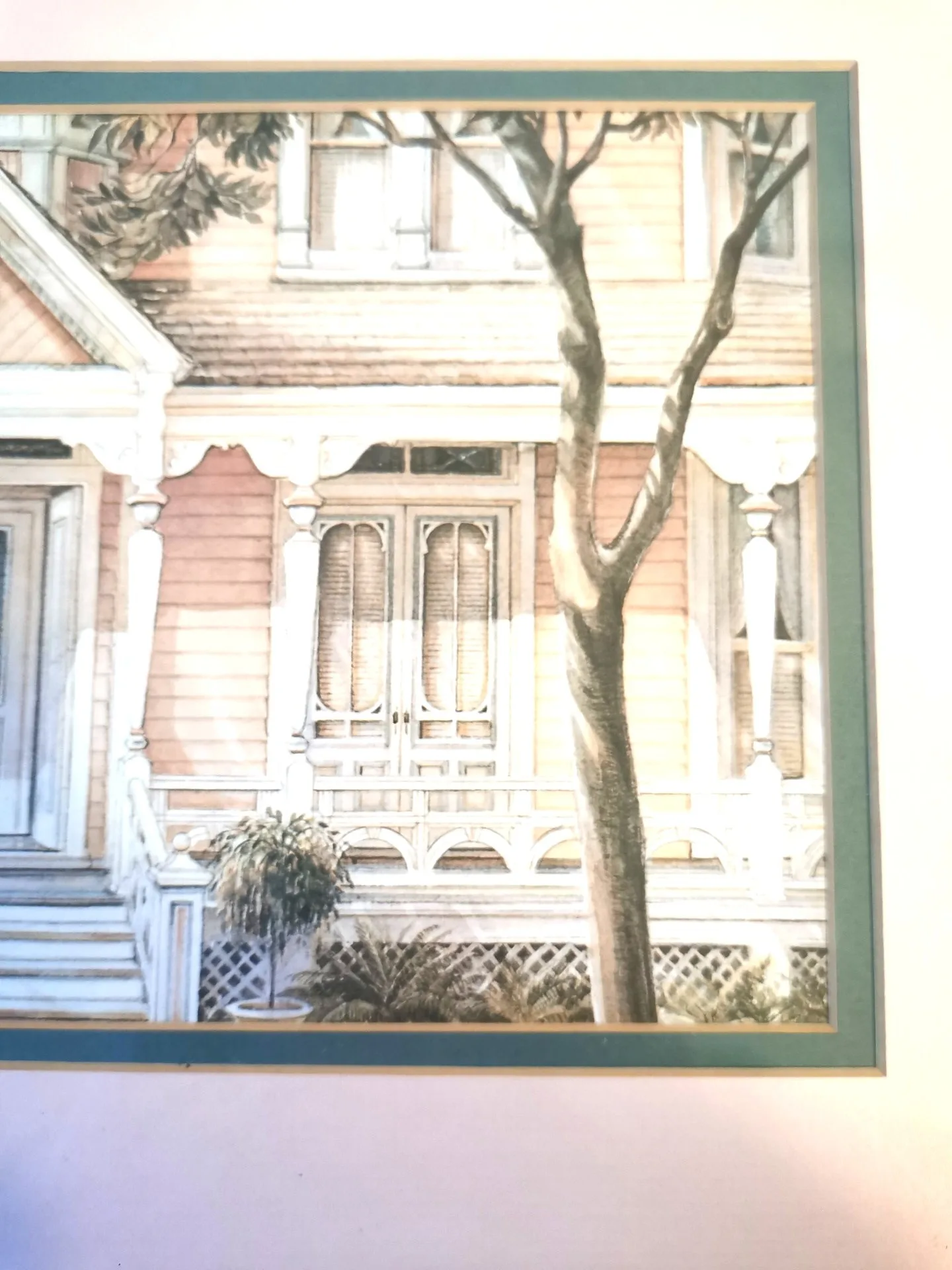 Trish Romance Yellow Ribbons Vintage Framed Print image indicator(3)