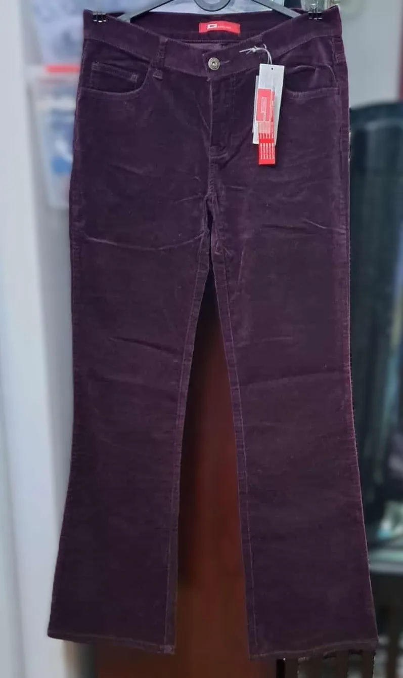 Gasoline Brown Corduroy Pants