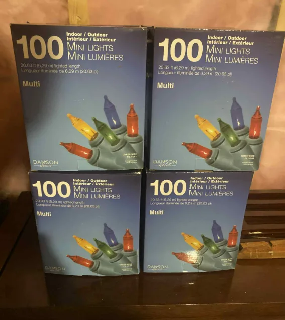 BULK Christmas Lights – Various Types & Colors – $20/Box image indicator(6)