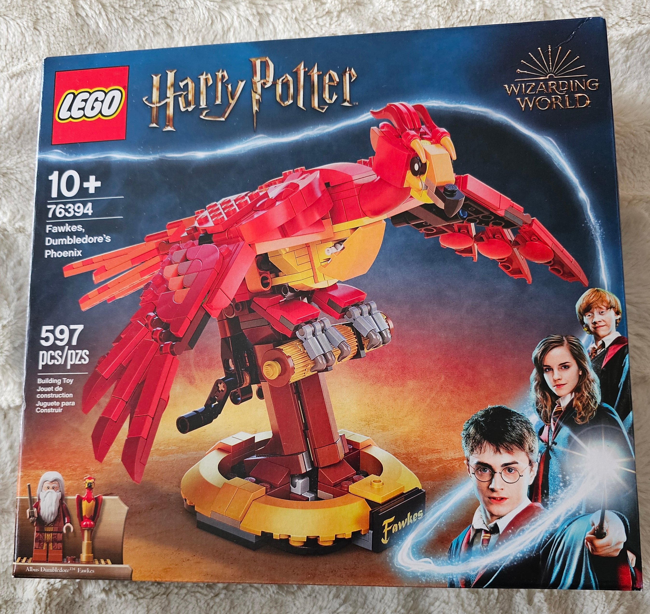 LEGO Harry Potter: Fawkes Dumbledore's Phoenix (#76394)-SEALED - photo 2
