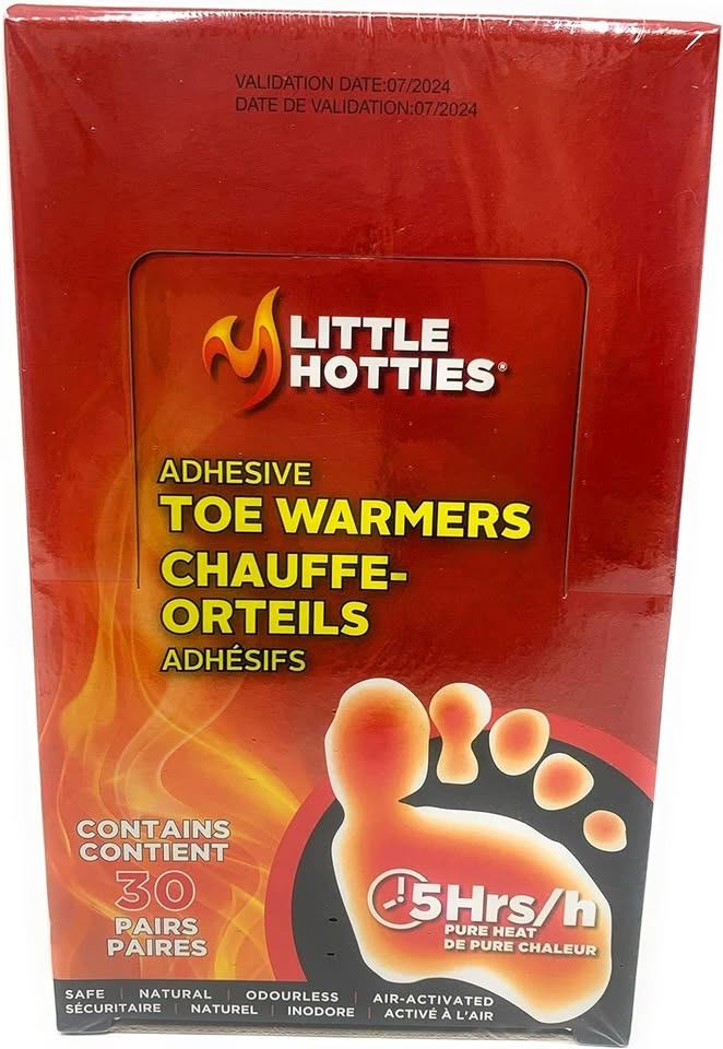 Little Hotties Adhesive Toe Warmers, 30 Pairs - photo 3