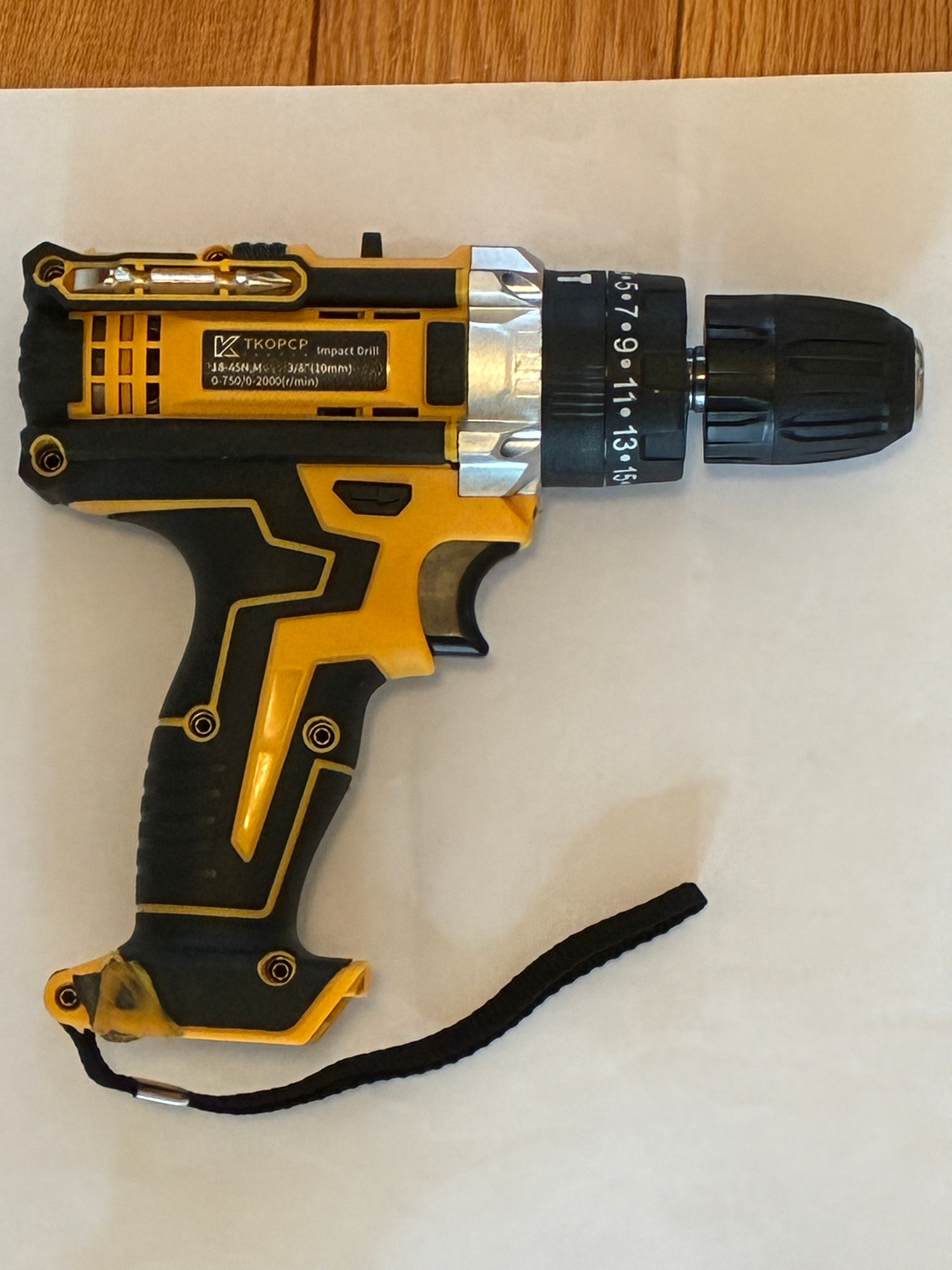 TKOPCP Lithium Electric Impact Drill (tool only), new - photo 3