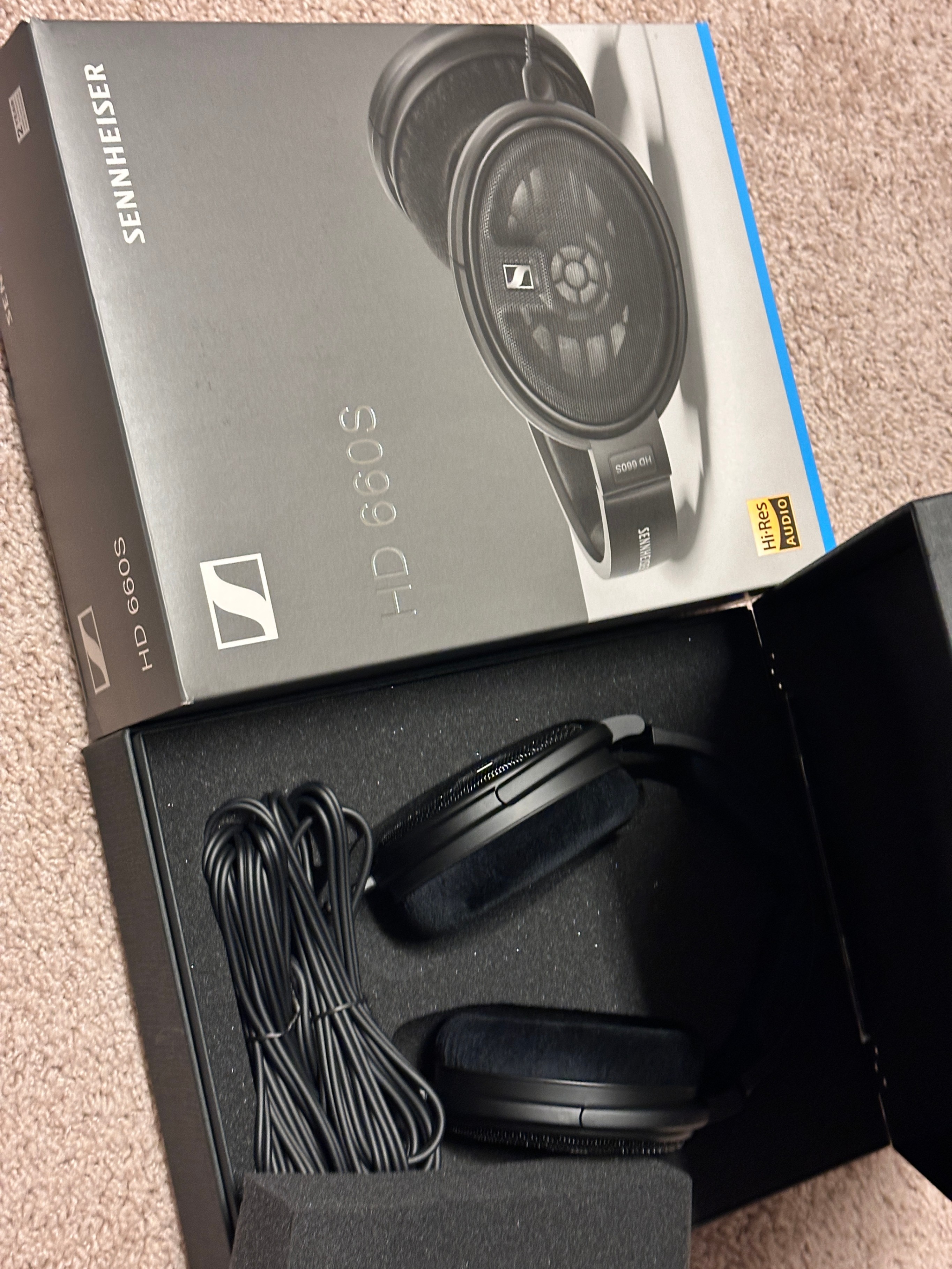 Sennheiser HD 660 S - Hires Audiophile Open Back Headphone NEW
