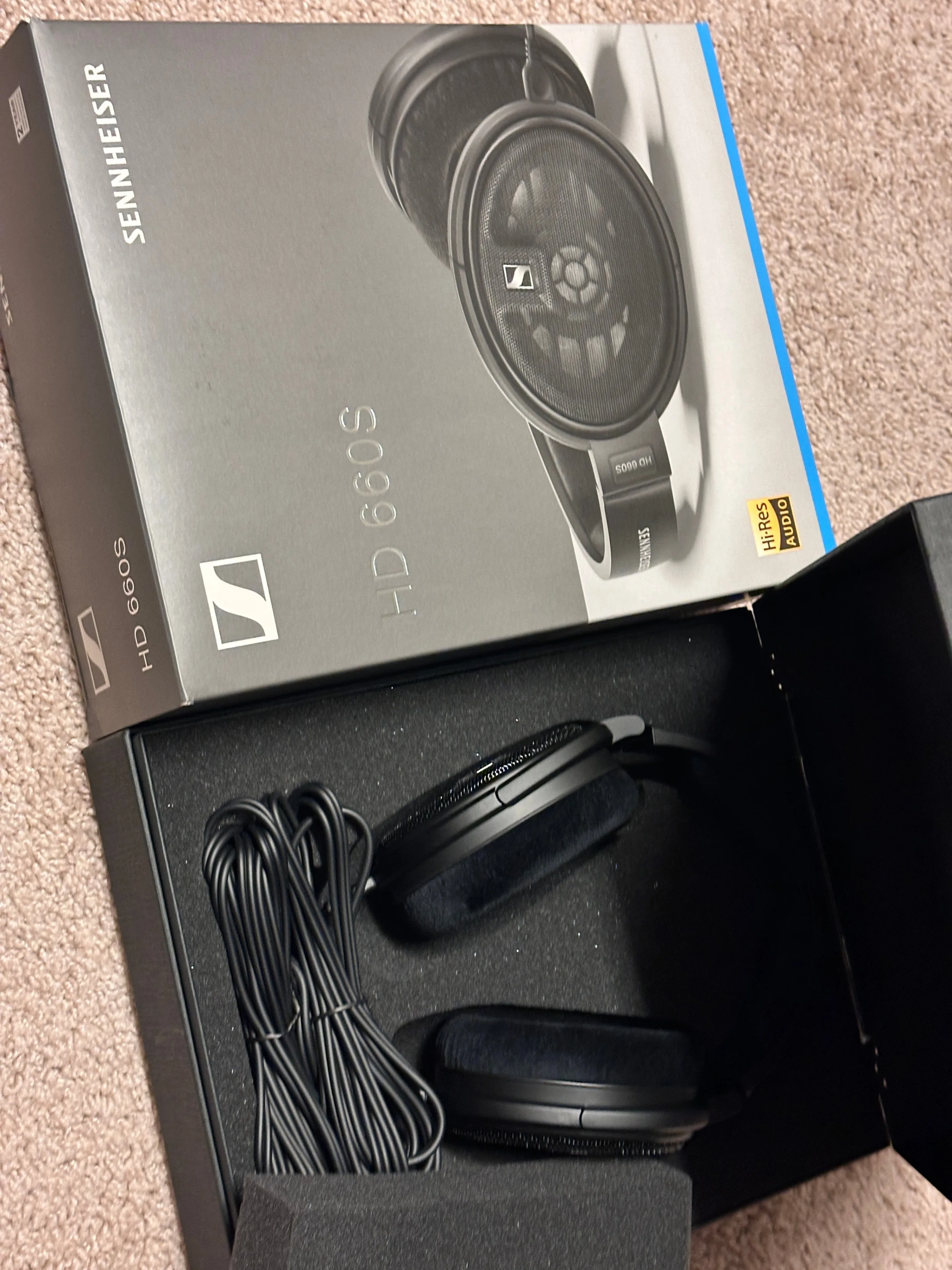 Sennheiser HD 660 S - Hires Audiophile Open Back Headphone NEW thumbnail