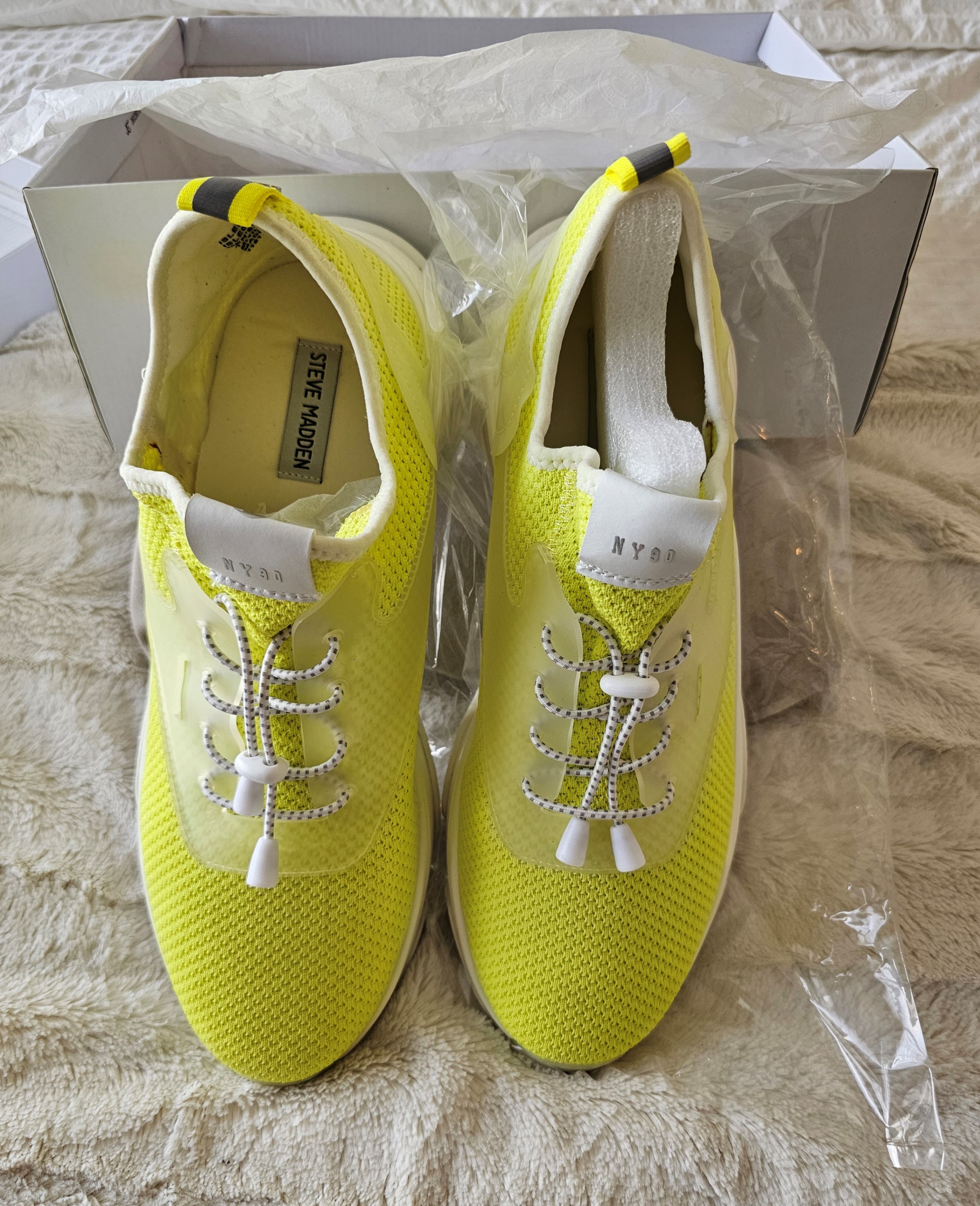 STEVE MADDEN "Isles Yellow" Sneakers Men's "Brand New" - photo 4