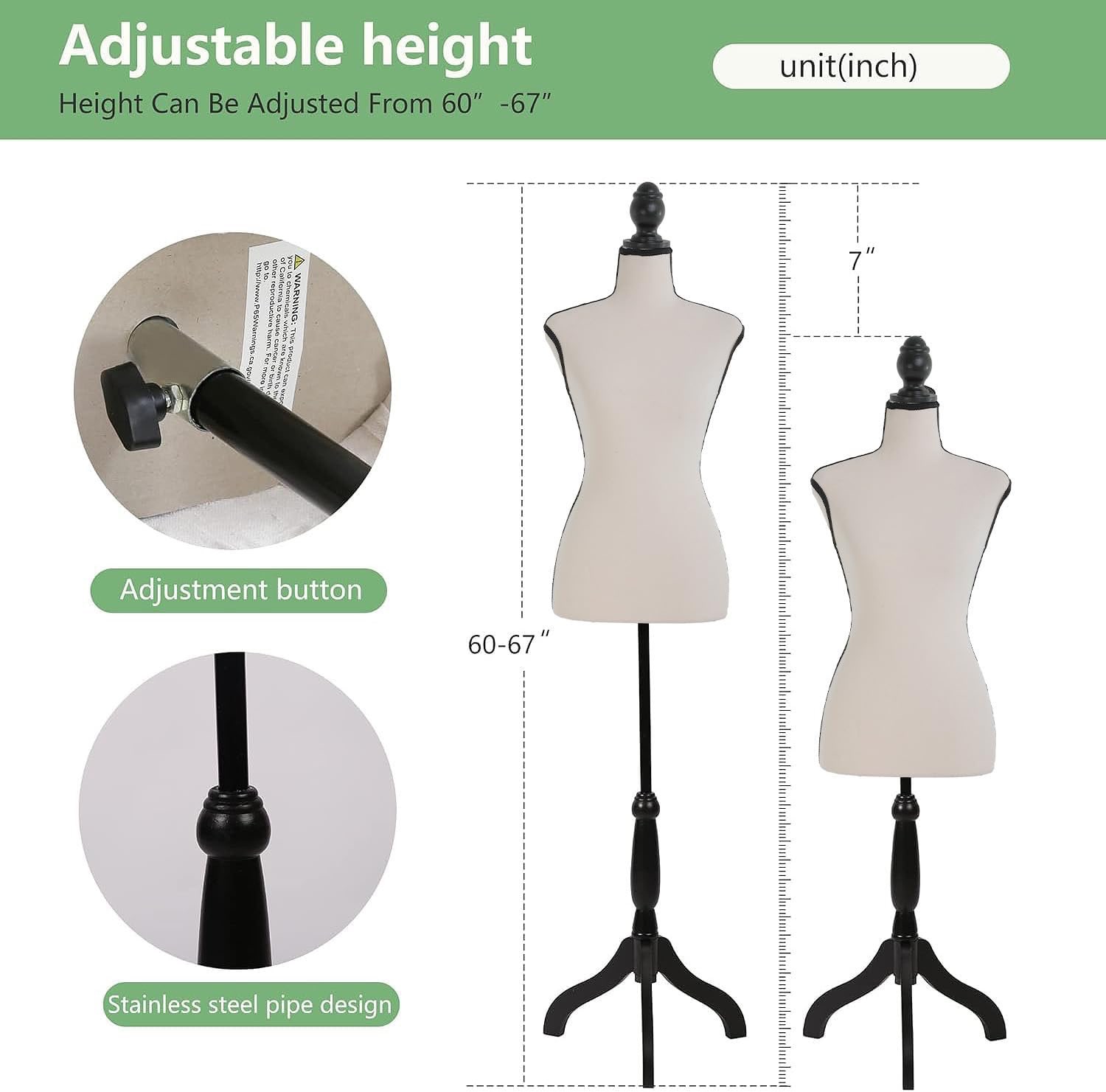 Female Mannequin 60-67 Inch Brand new - photo 4