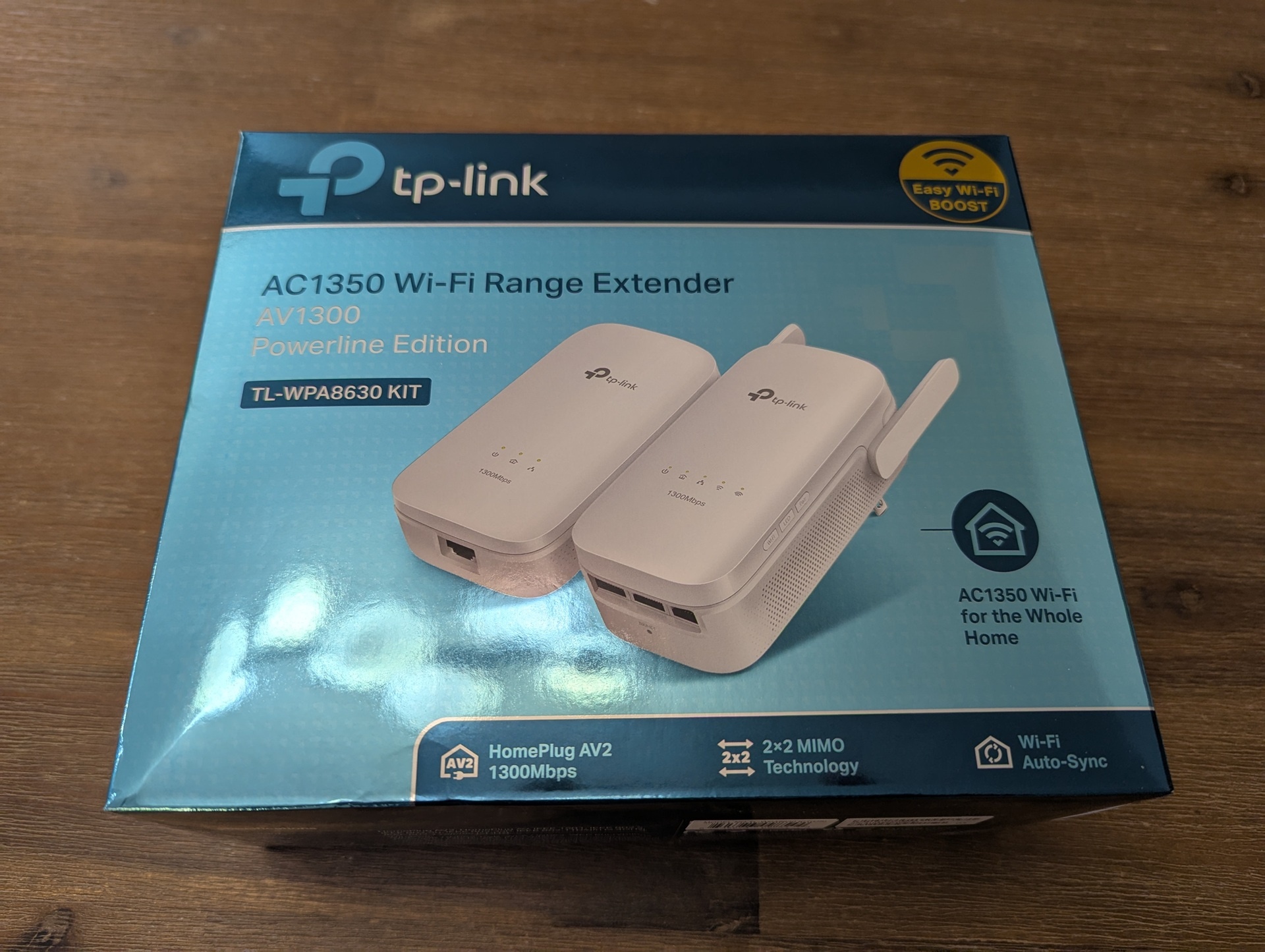 TP-Link AC1350 Wi-Fi Range Extender (TL-WPA8630 KIT V2)