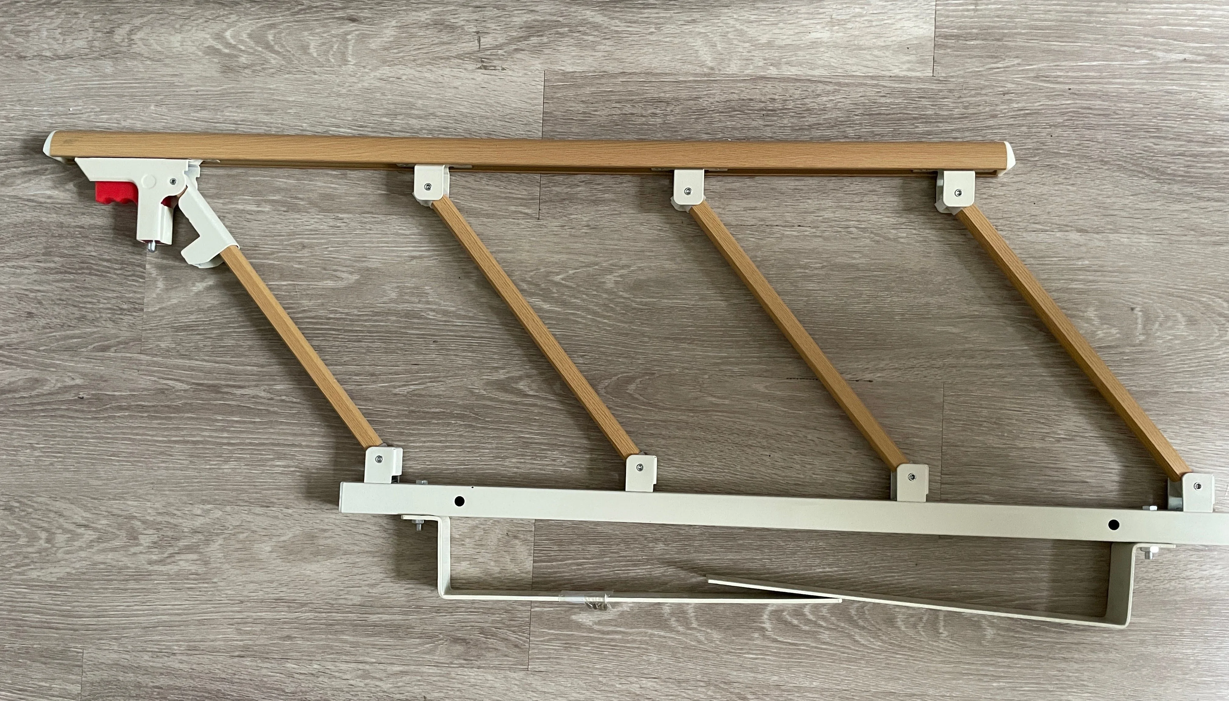 Safety Bed Rail Assist- Folding, Wooden image indicator(3)