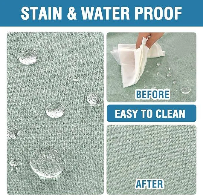 Fall/Thanksgiving Tablecloth 60x102 – Waterproof Linen-Look, New image indicator(3)