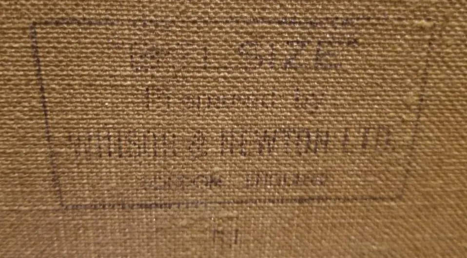 Alpine Glacier Oil Painting Signed F. Wreglesworth 20x30 c.1950s image indicator(5)