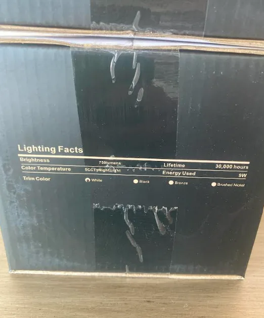 CycevSun Pot Lights LED 4 inch 5CCT  - 6 Pack image indicator(2)