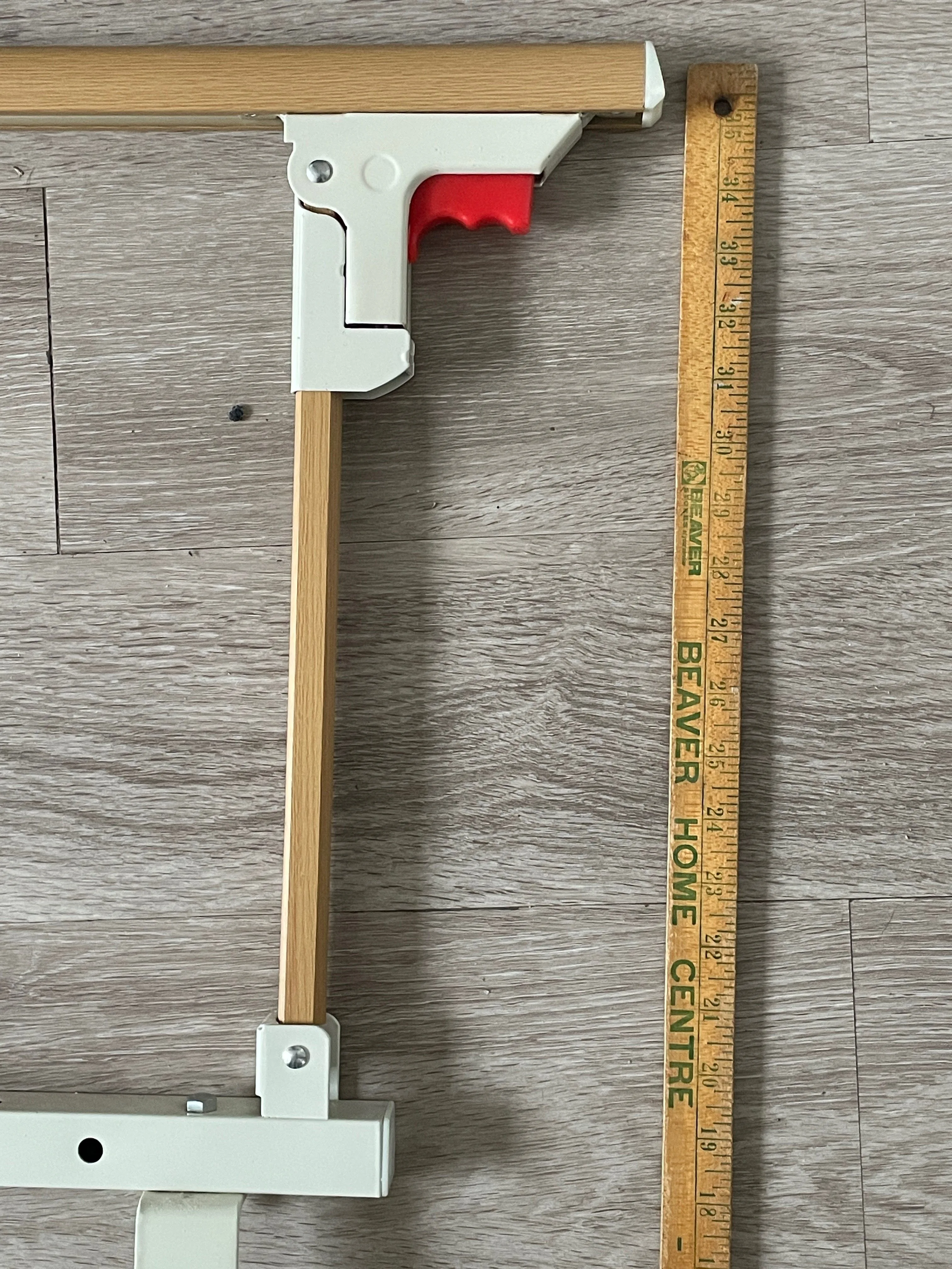 Safety Bed Rail Assist- Folding, Wooden image indicator(6)