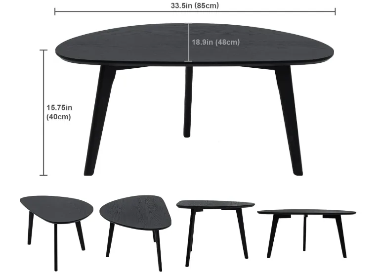 Oval Coffee Table image indicator(2)