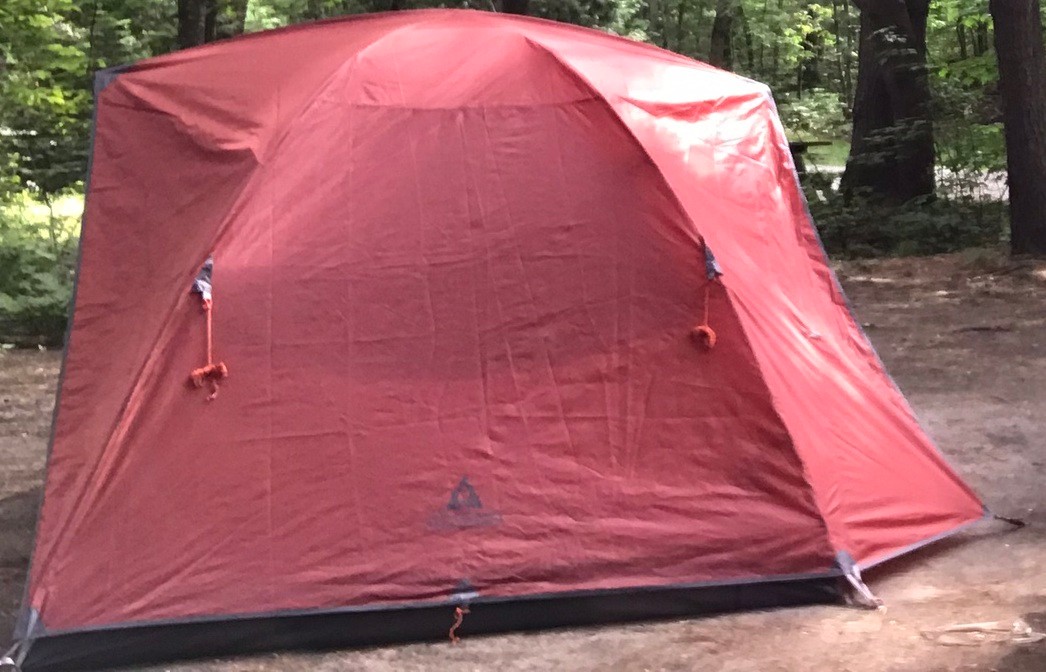 USED Ascend Red Lodge 4 Tent + Sleeping Bag Bundle - photo 5