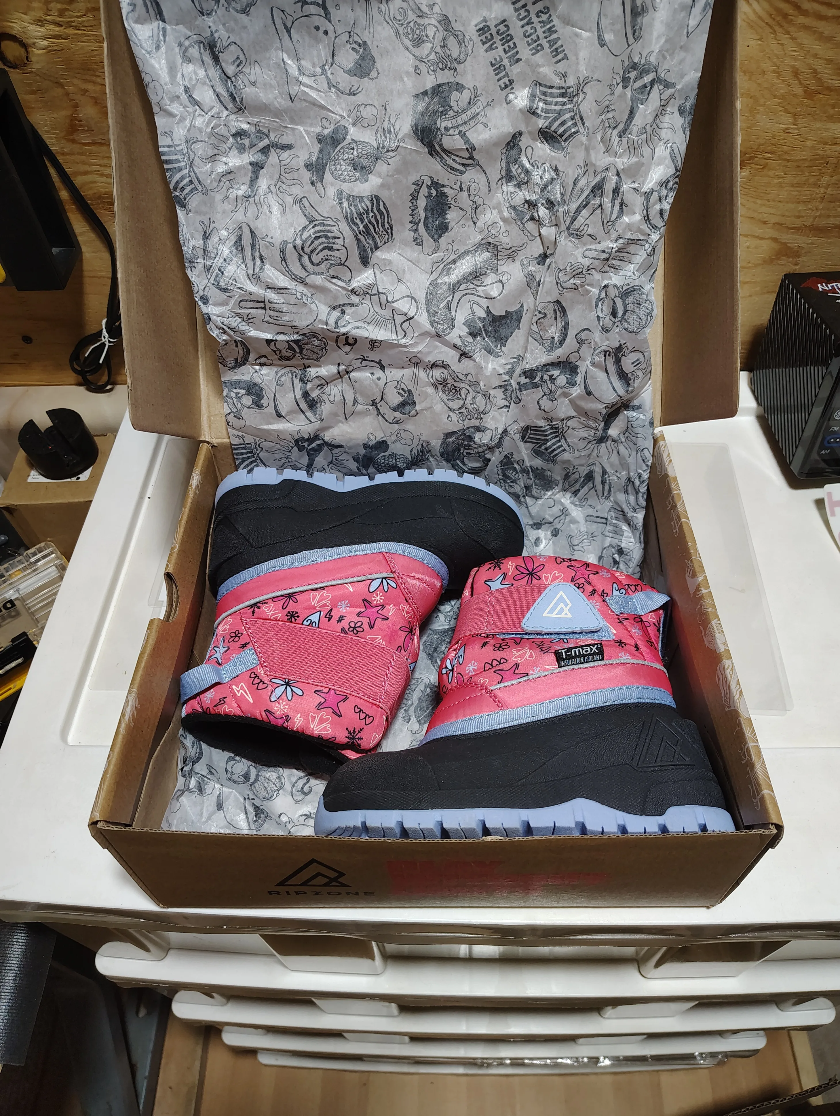 NEW Ripzone Kids' Toddler Winterland Insulated Shell Boots thumbnail