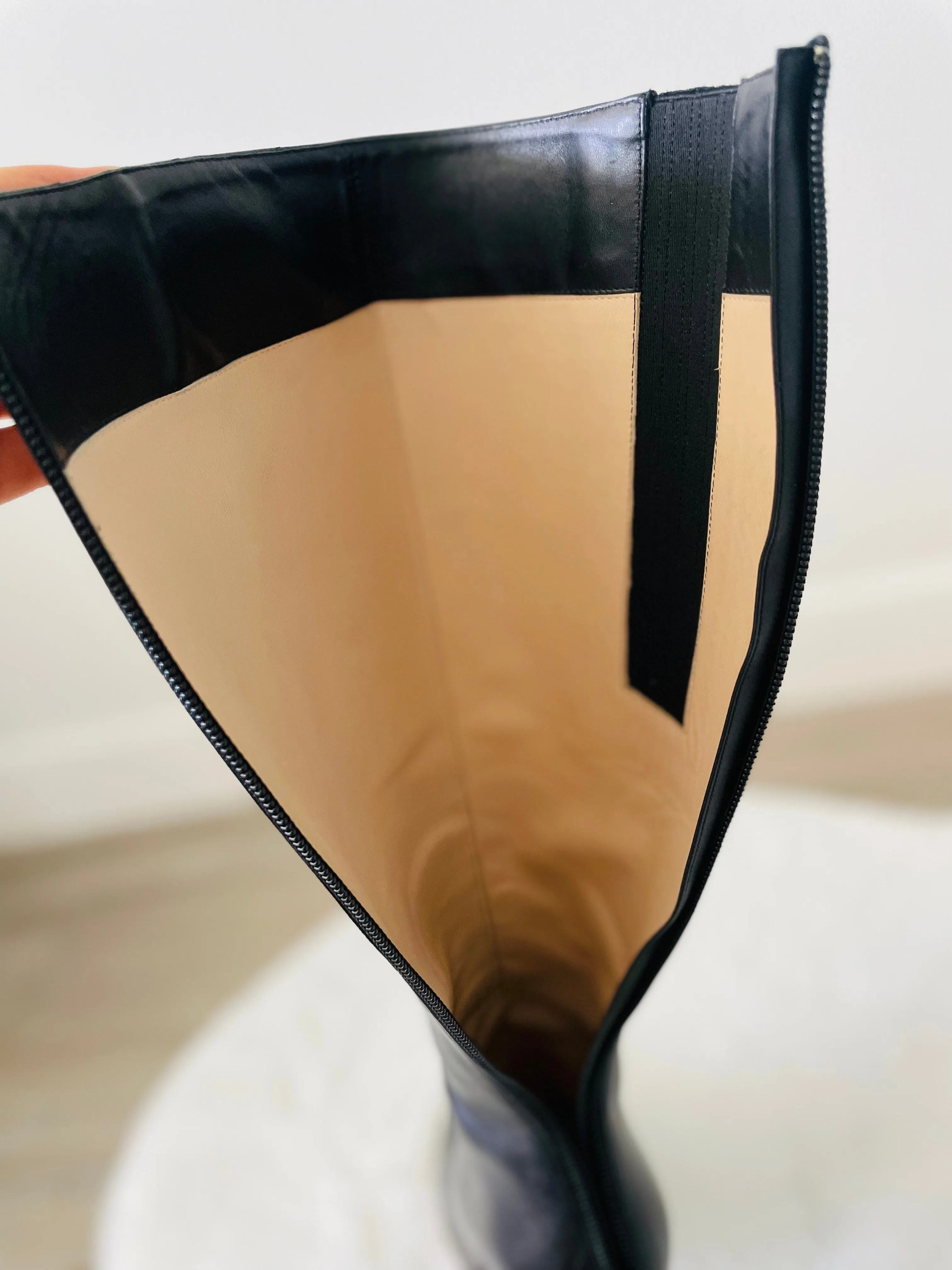 Christian Louboutin Kate Botta Boots, Black Calf -Size 36 C$1300 image indicator(9)