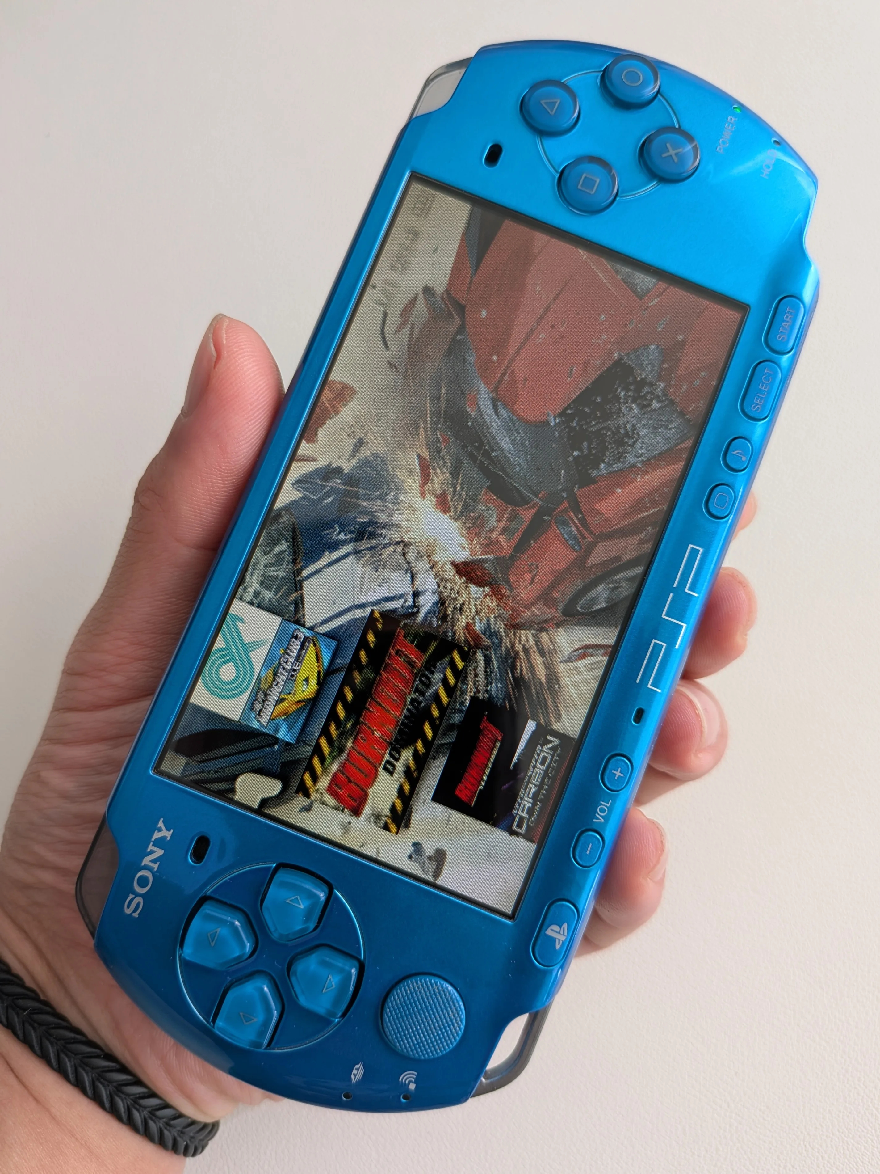 Sony PSP3000 Blue Modded image indicator(2)