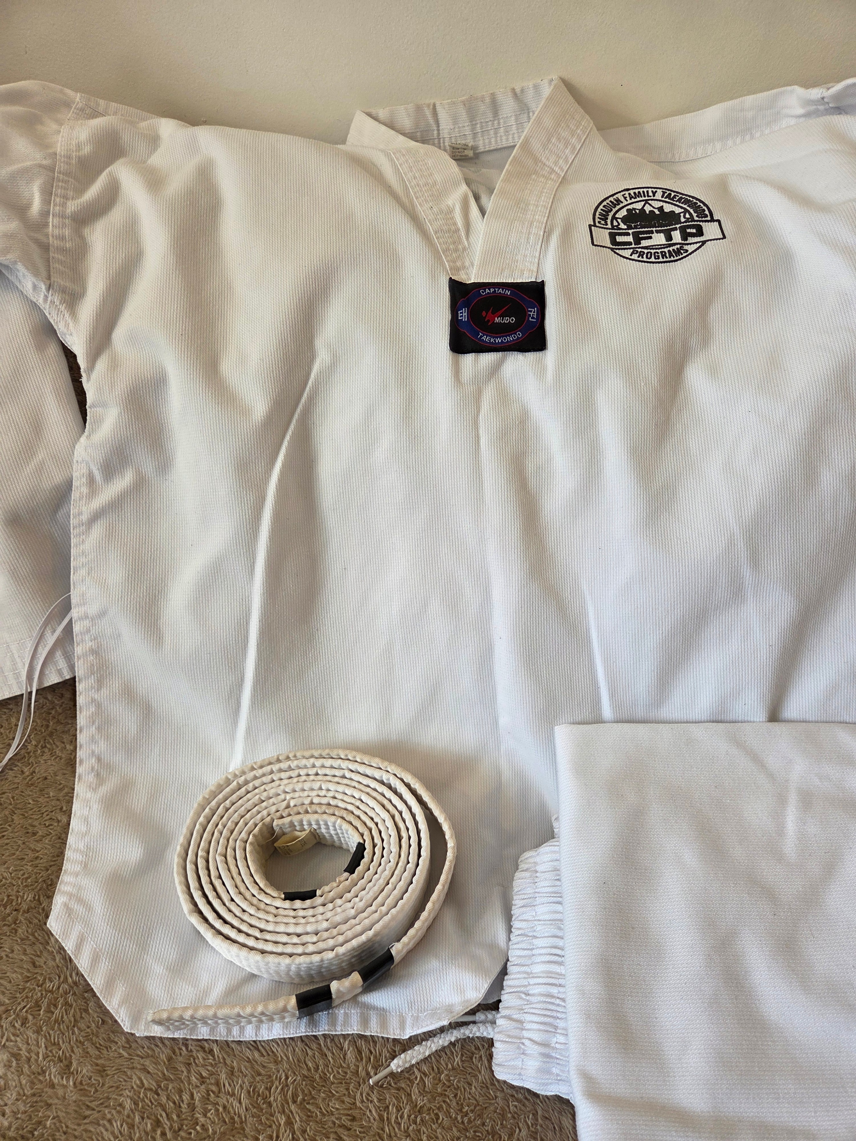 CFTP Taekwondo Uniform 3/170 w/ Belt - photo 4