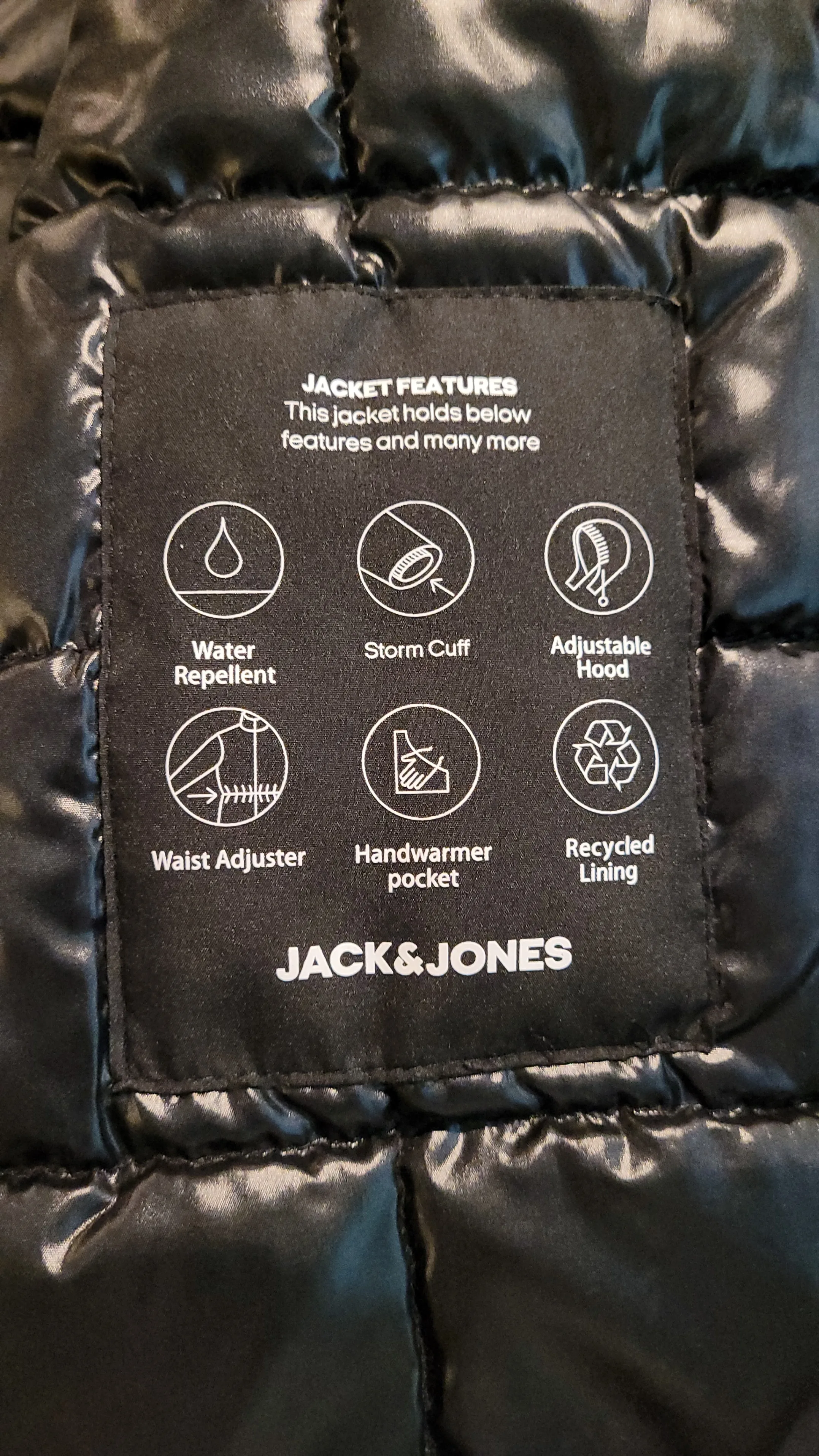 Jack & Jones Winter Jacket size XXL dark blue image indicator(6)