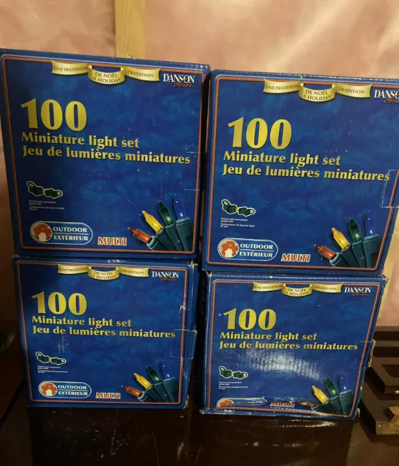 BULK Christmas Lights – Various Types & Colors – $20/Box image indicator(8)