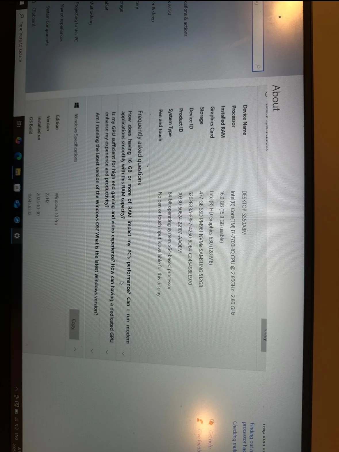 DELL XPS 15 9560 Laptop - i7 /  16GB RAM / 512GB image indicator(8)