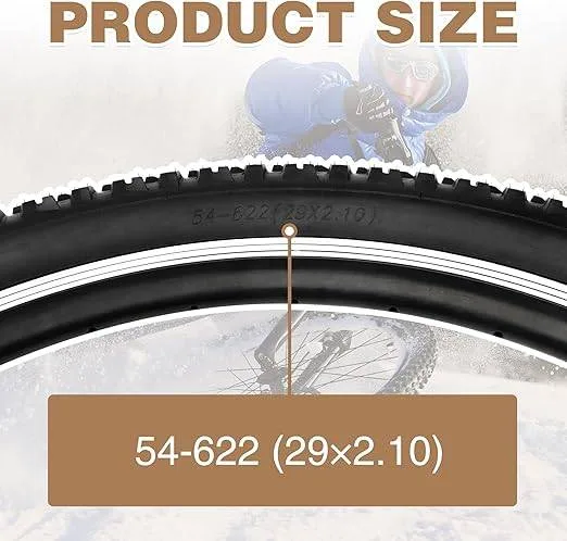 2PC Mountain Bike Tire 29" for MTB Mountain Bicycle City Bike image indicator(4)