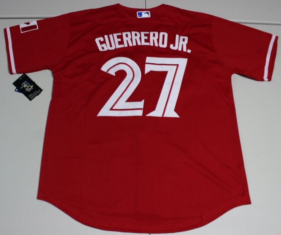 Canada Day Toronto Blue Jays Vladimir Guerrero Jr Jersey XL - photo 3