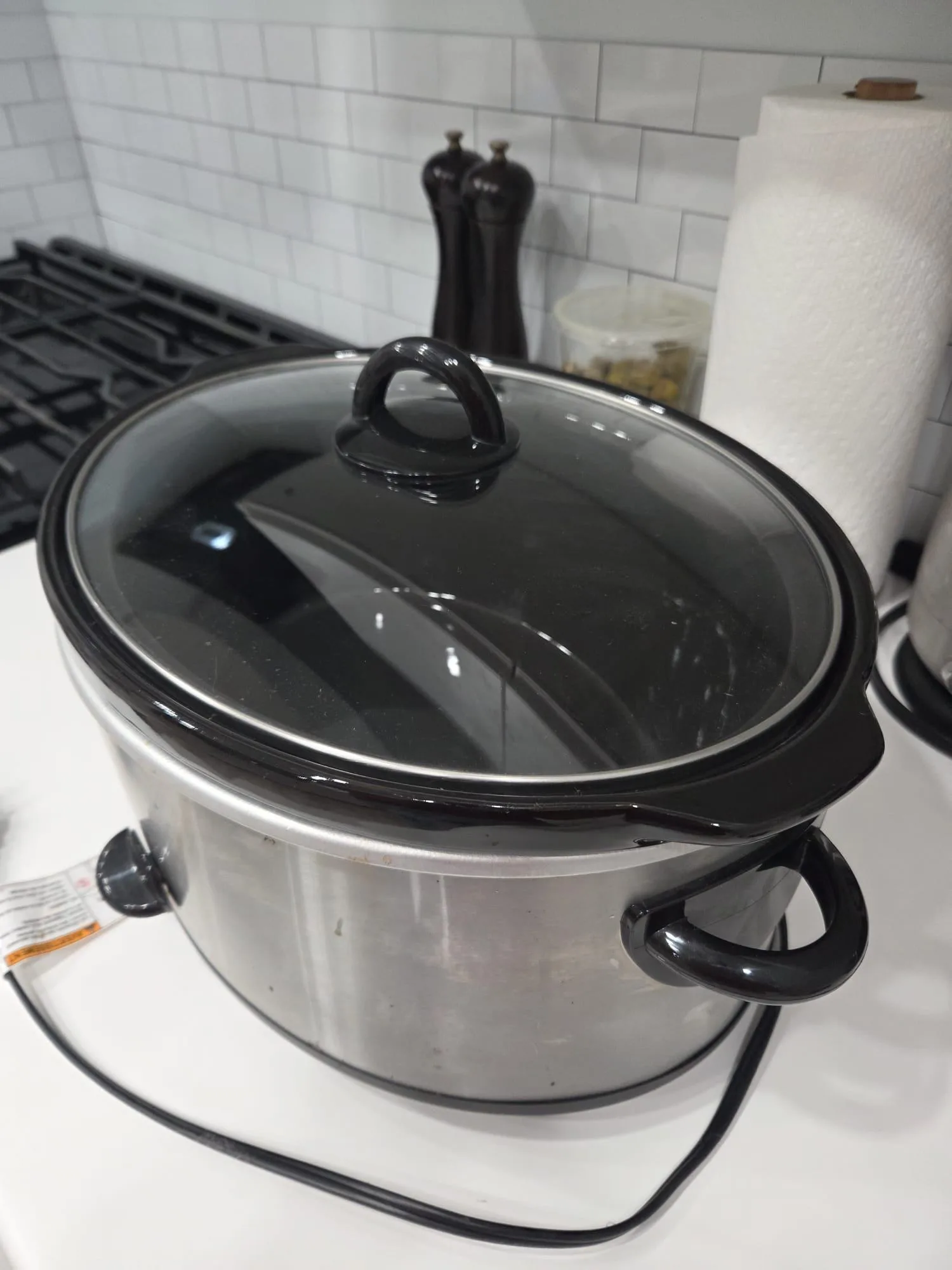 Crock-Pot 8-Quart Slow Cooker, Stainless Steel image indicator(2)