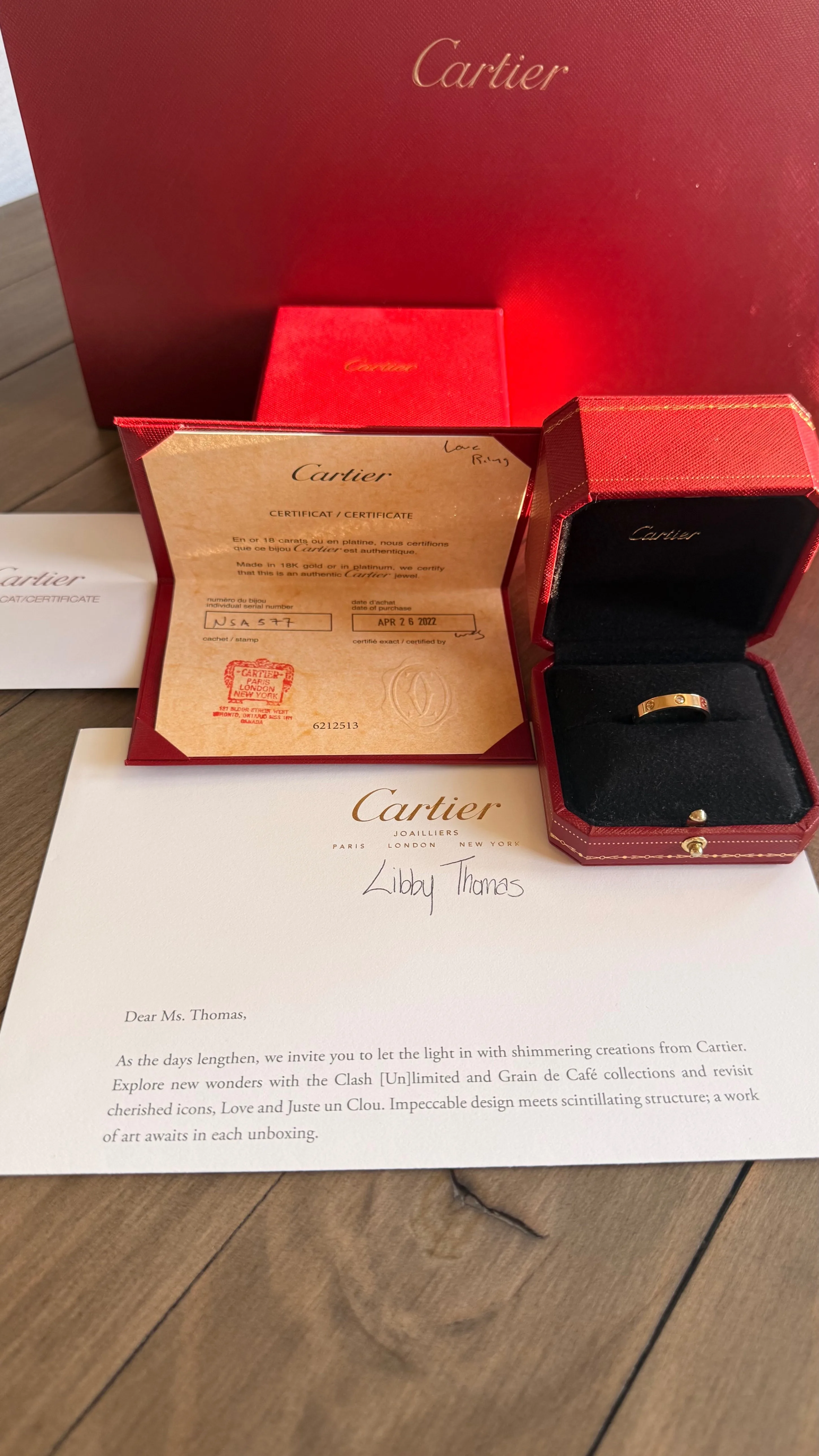 Cartier Love Ring Single Diamond